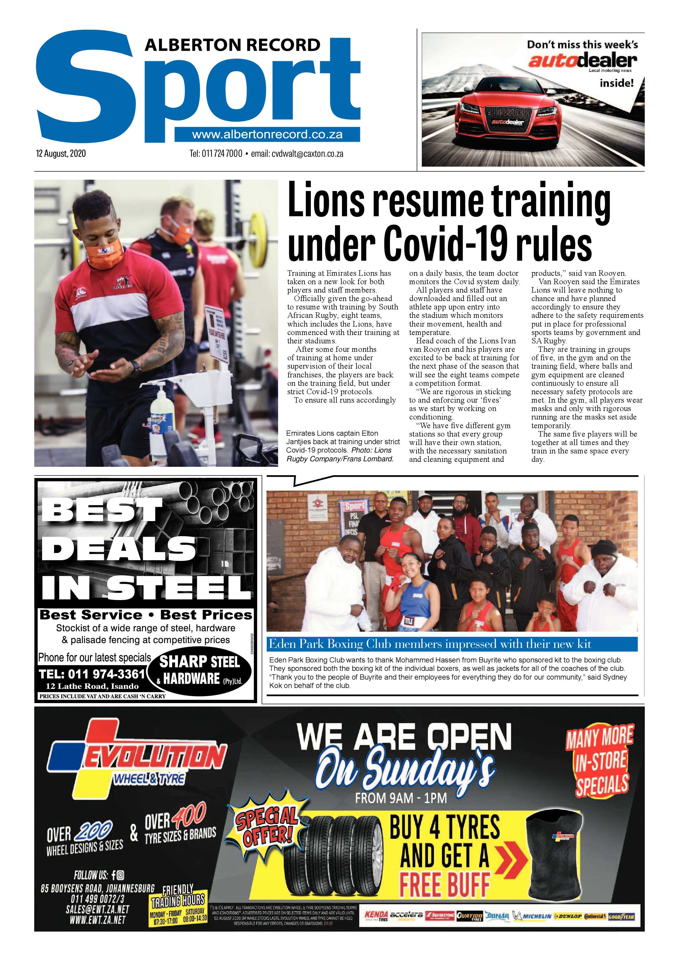 Alberton Record 12 August 2020 page 12