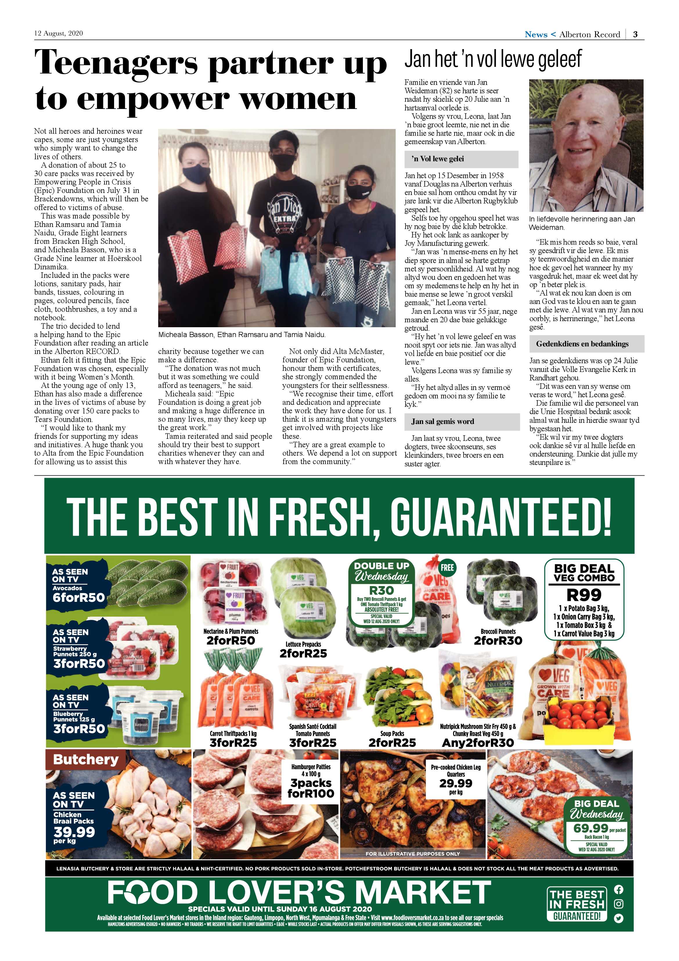 Alberton Record 12 August 2020 page 3