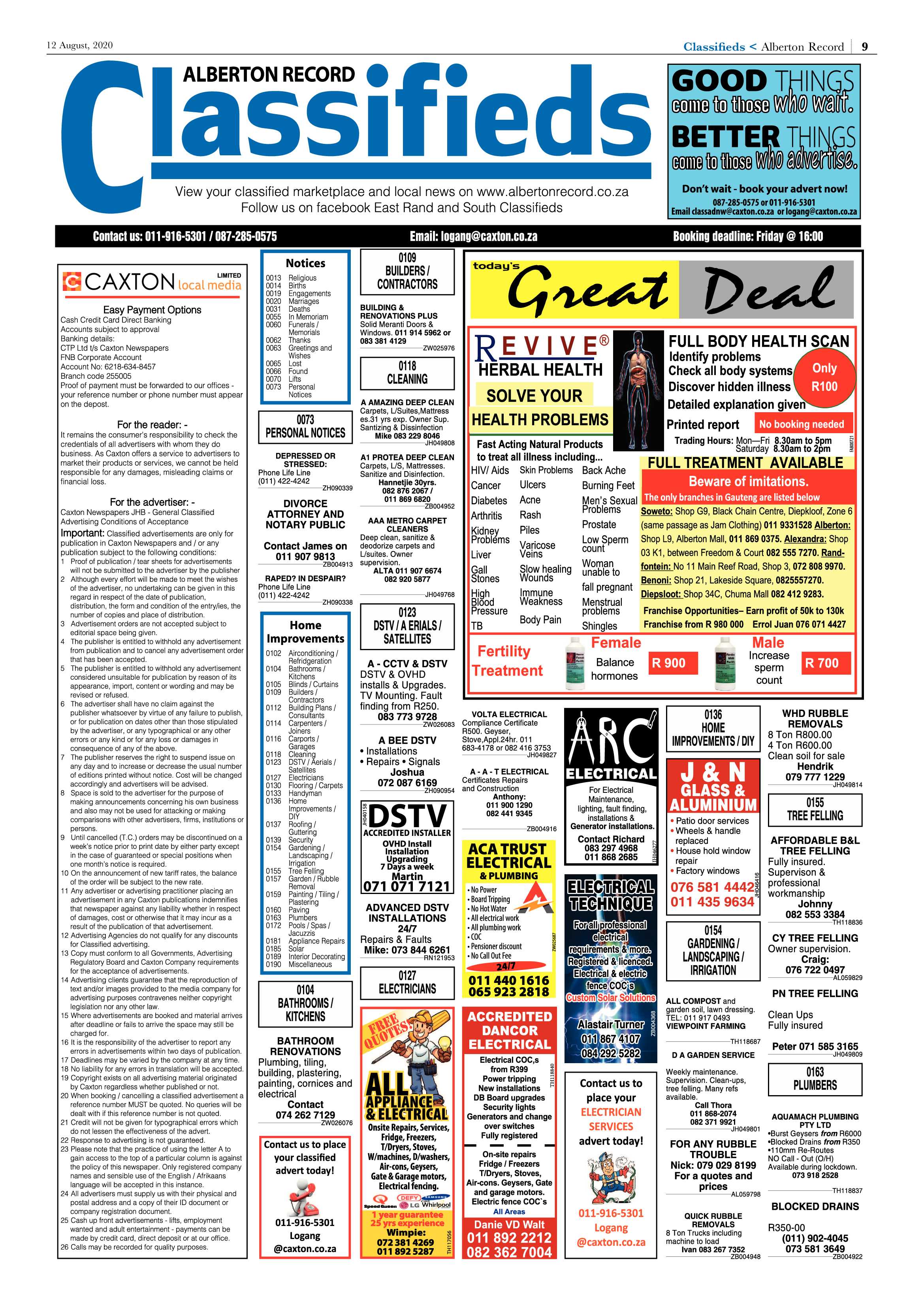 Alberton Record 12 August 2020 page 9