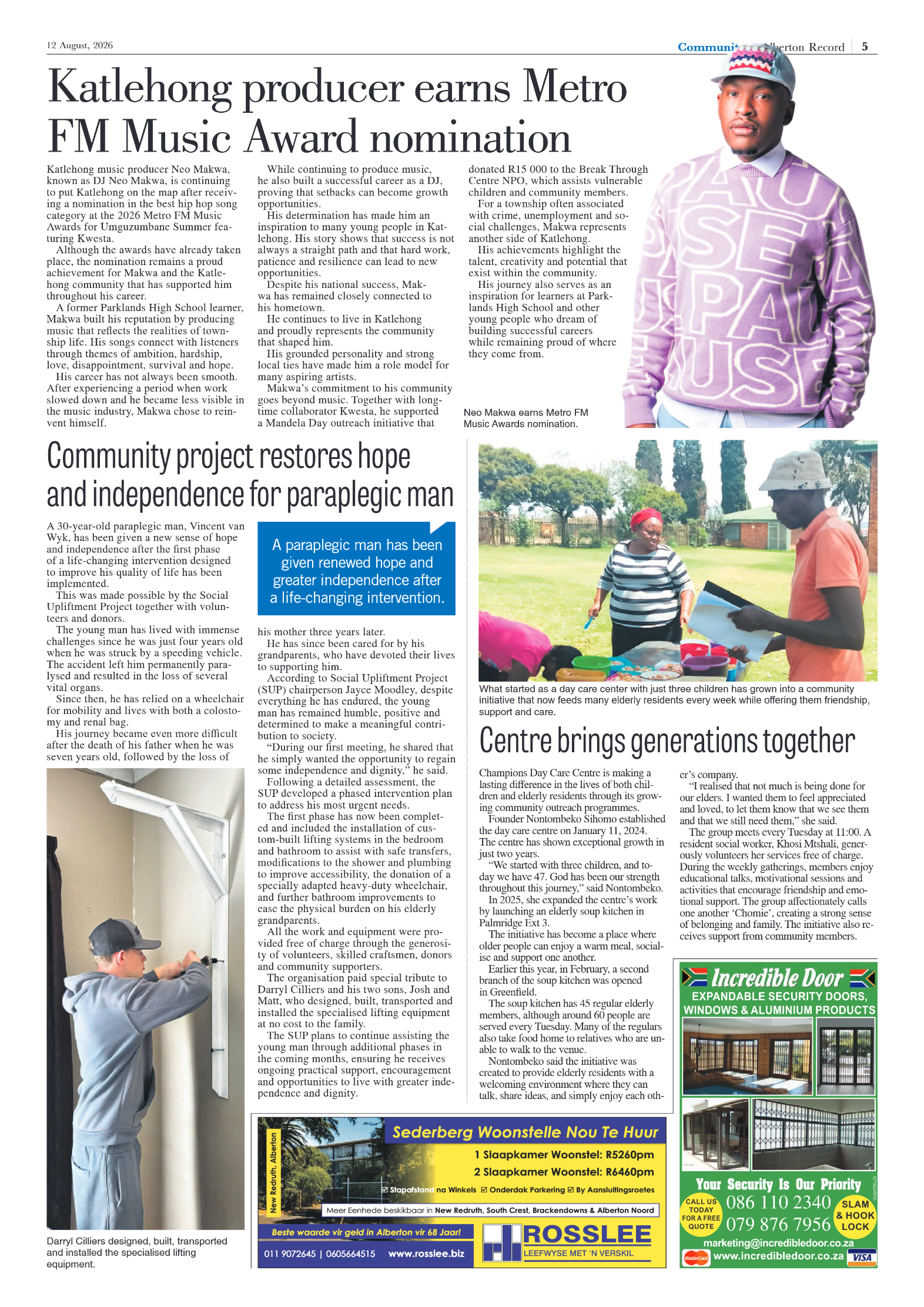 Alberton Record 12 August 2026 page 5