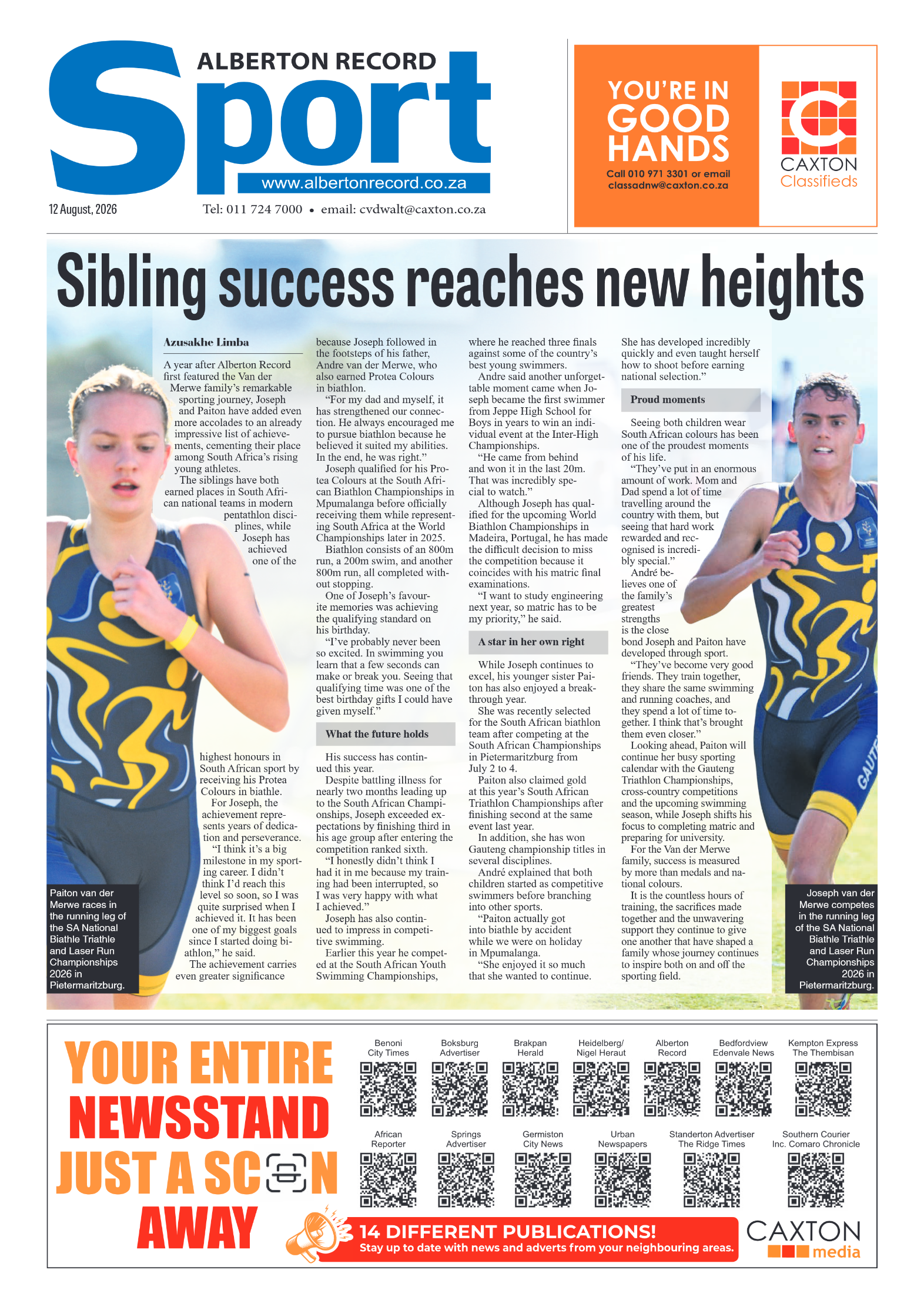 Alberton Record 12 August 2026 page 8