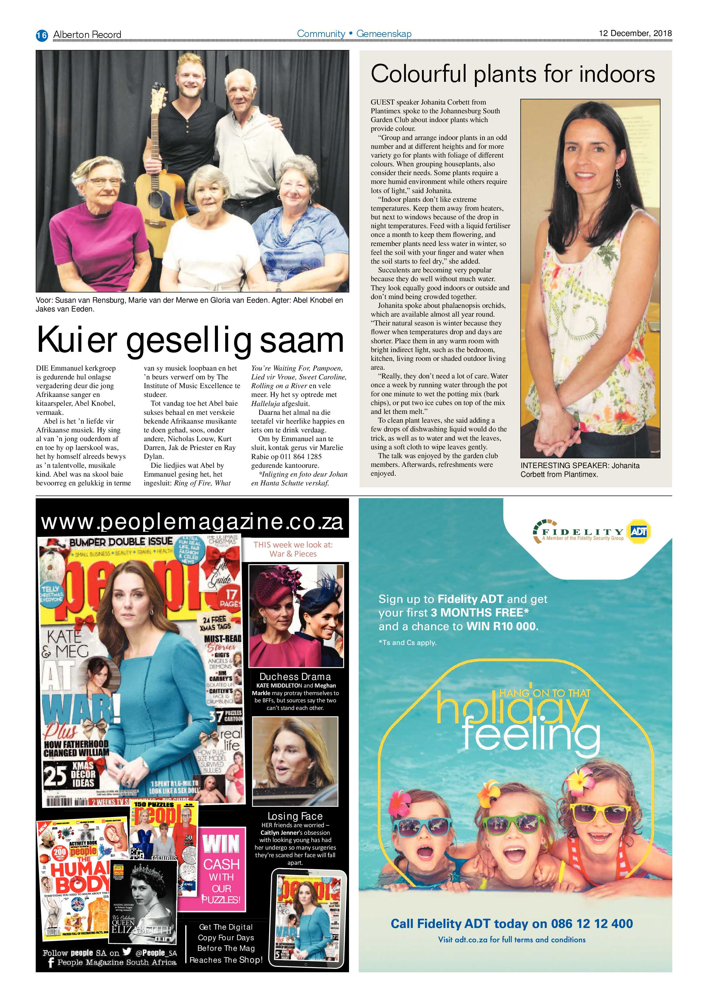 Alberton Record 12 December 2018 page 16