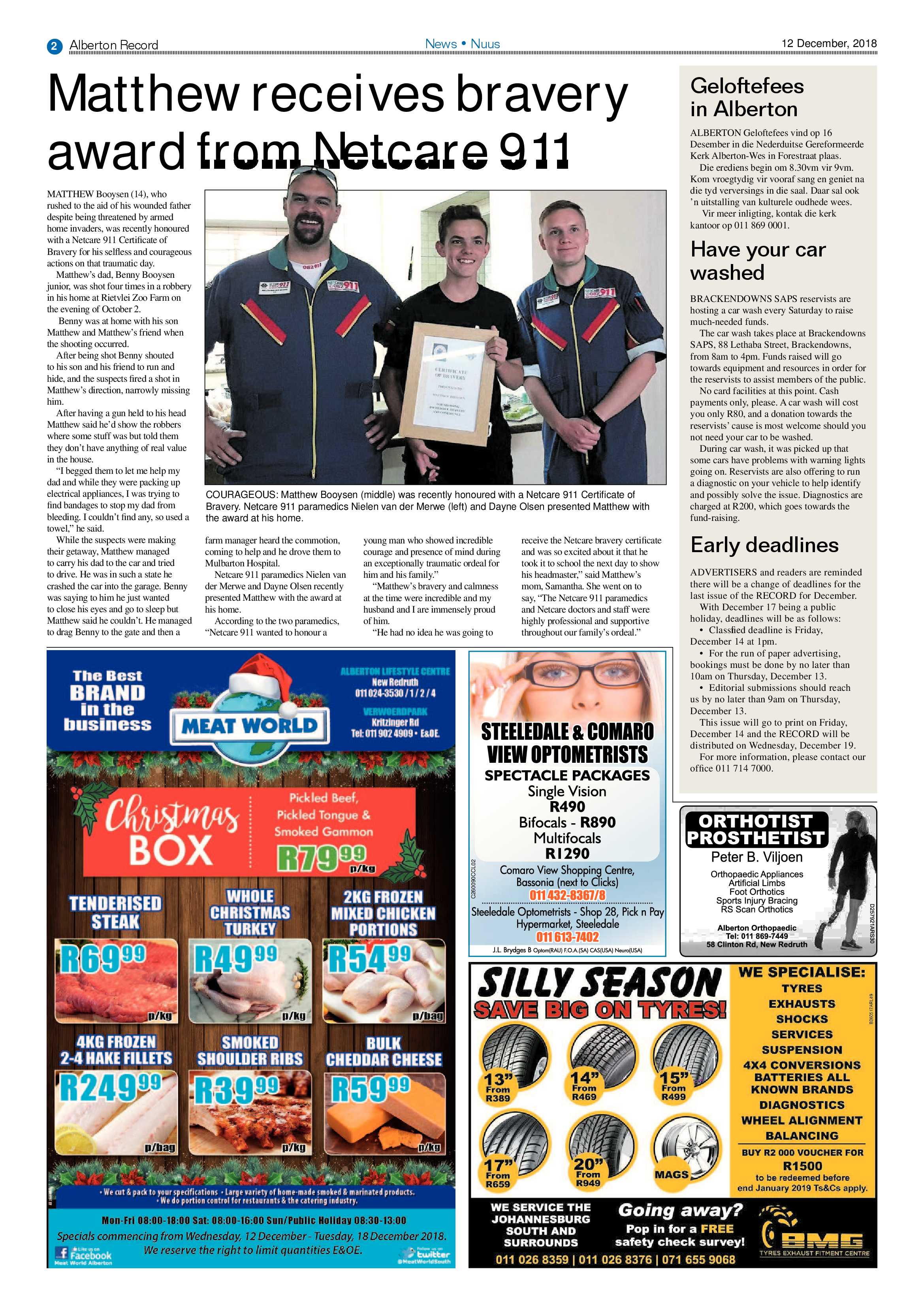 Alberton Record 12 December 2018 page 2