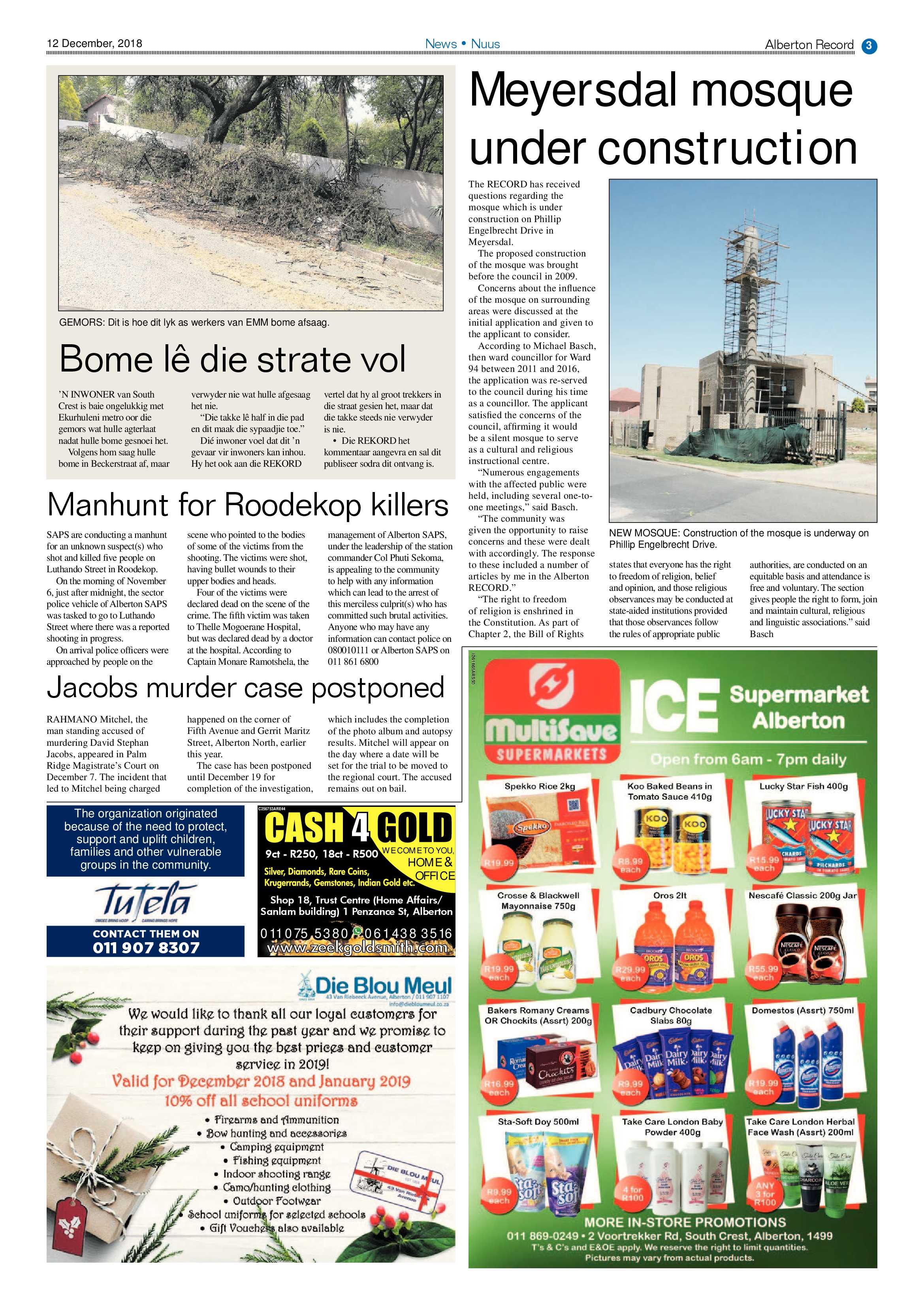 Alberton Record 12 December 2018 page 3