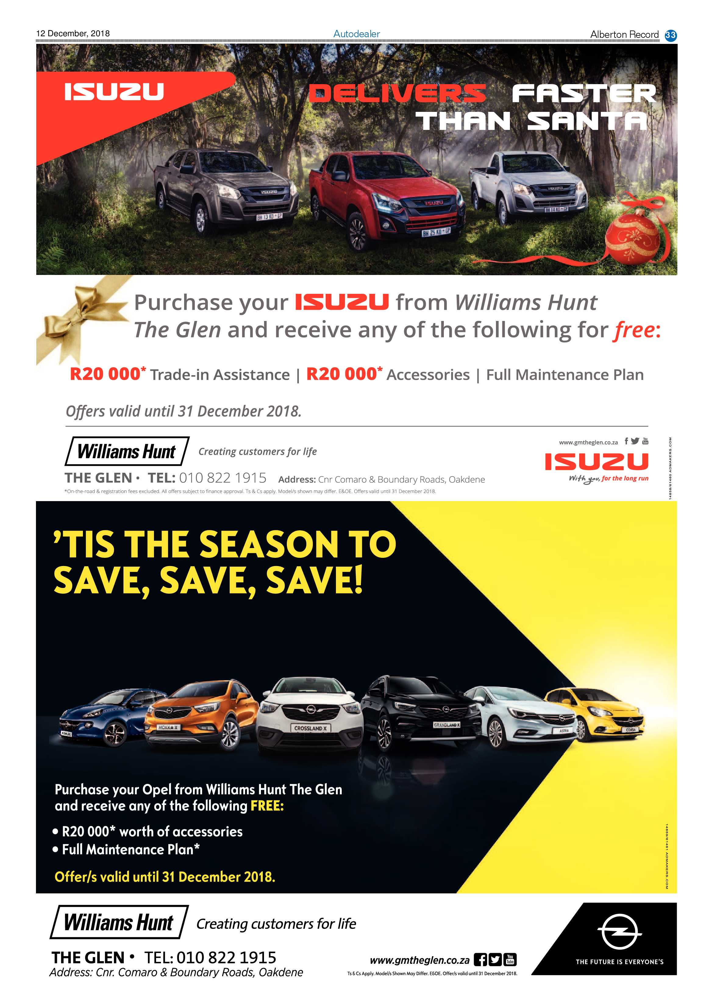 Alberton Record 12 December 2018 page 33