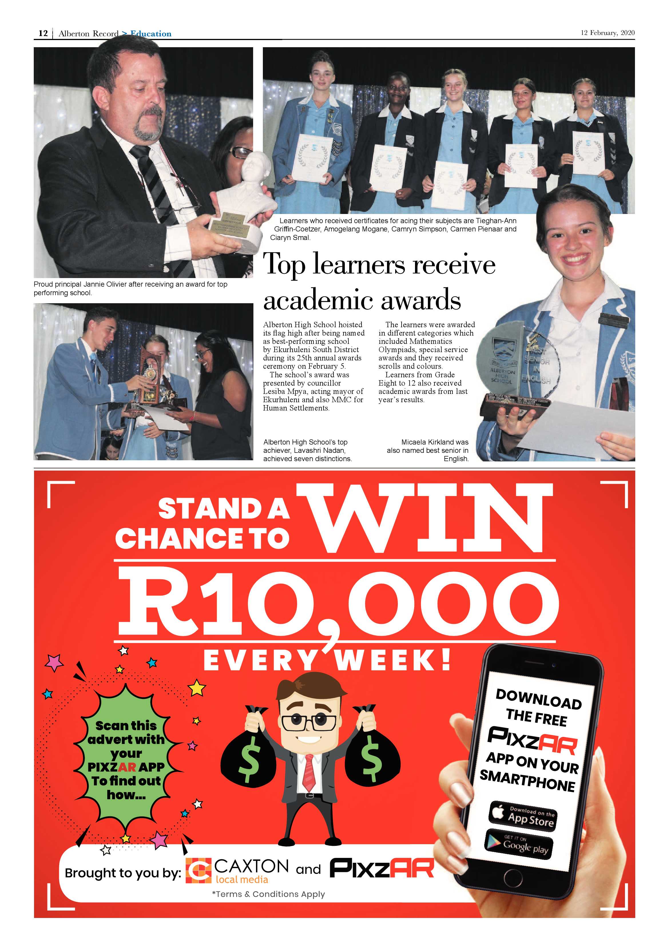 Alberton Record 12 February 2020 page 12