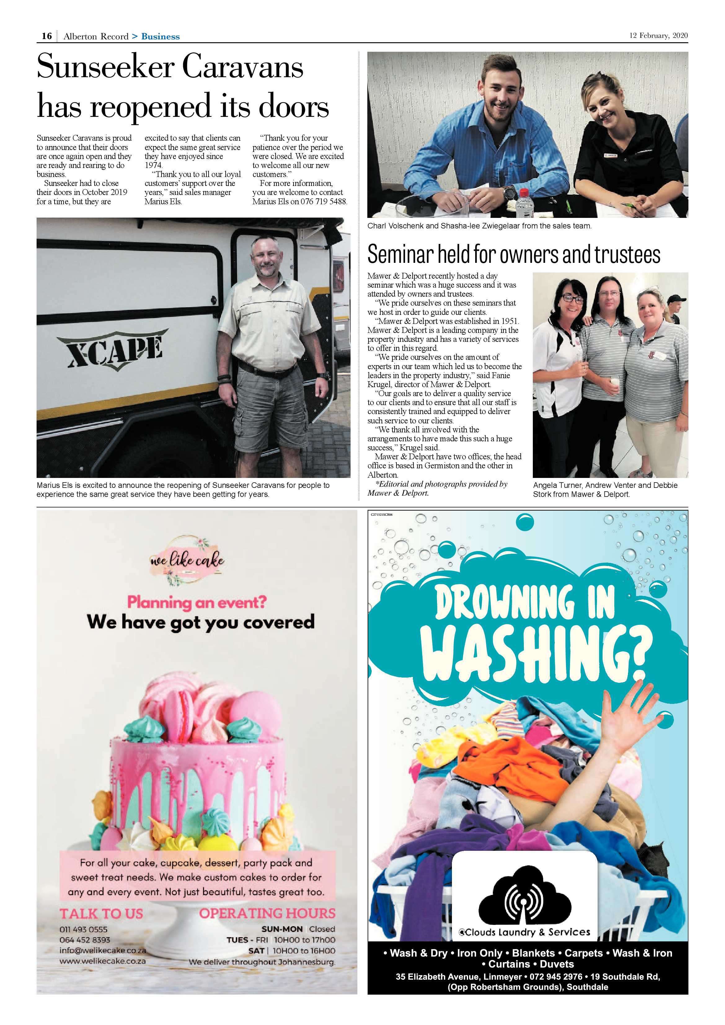 Alberton Record 12 February 2020 page 16
