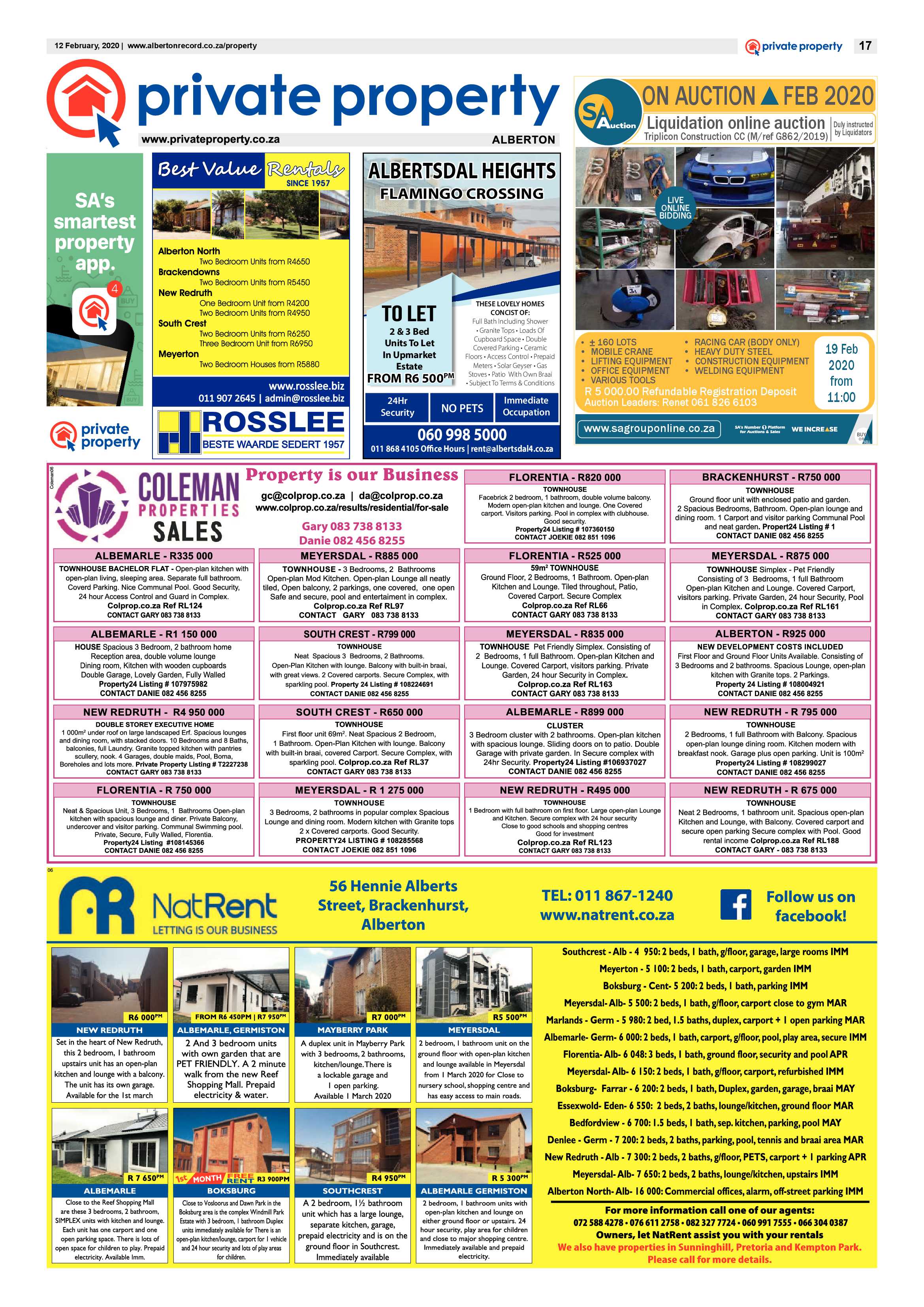 Alberton Record 12 February 2020 page 17