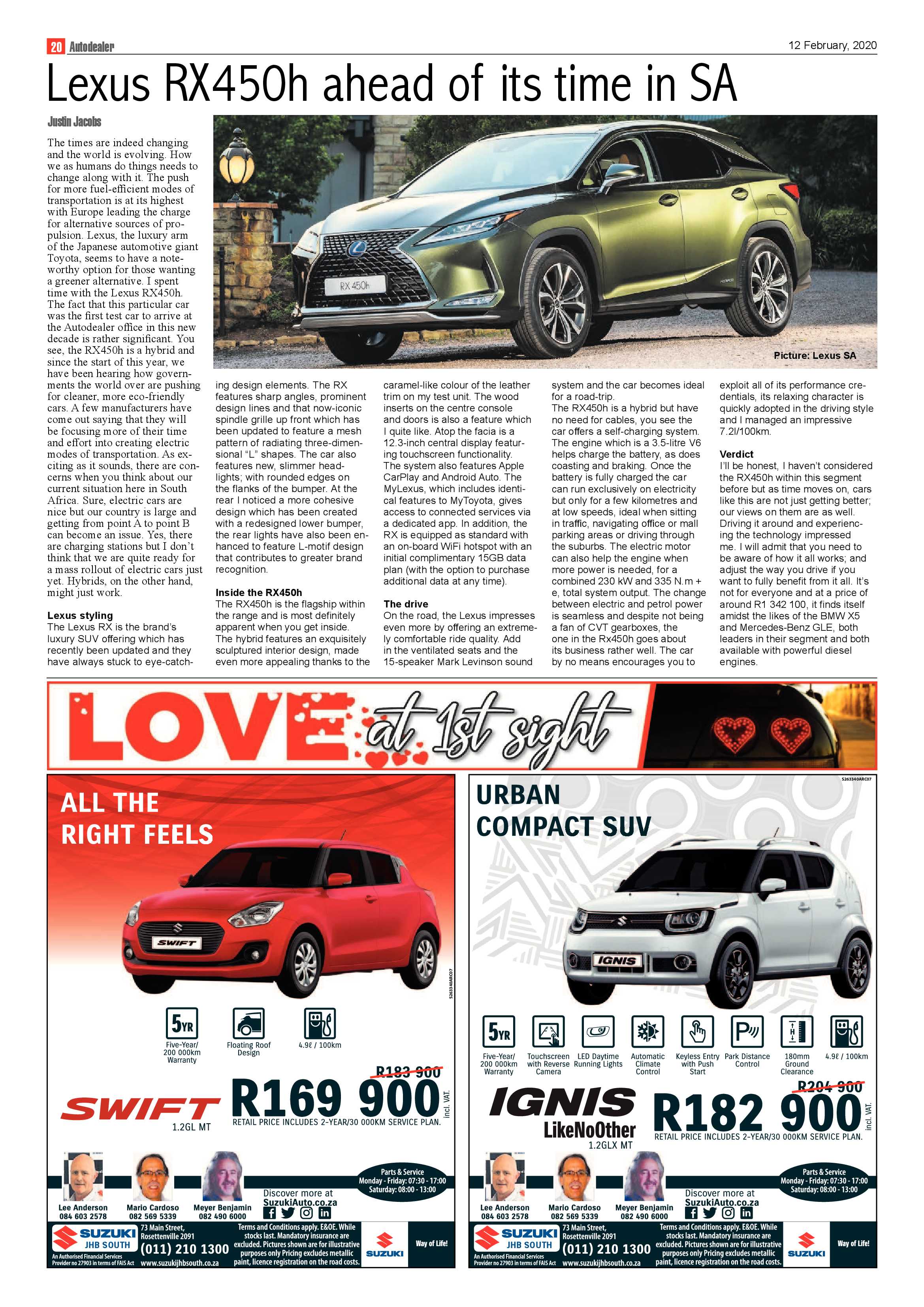 Alberton Record 12 February 2020 page 20