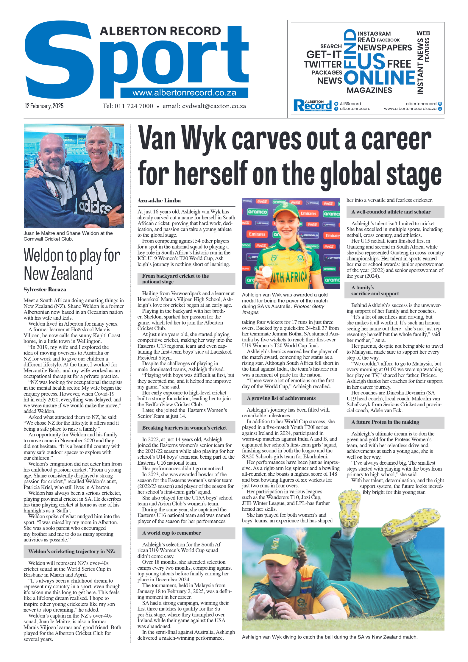 Alberton Record 12 February 2025 page 12