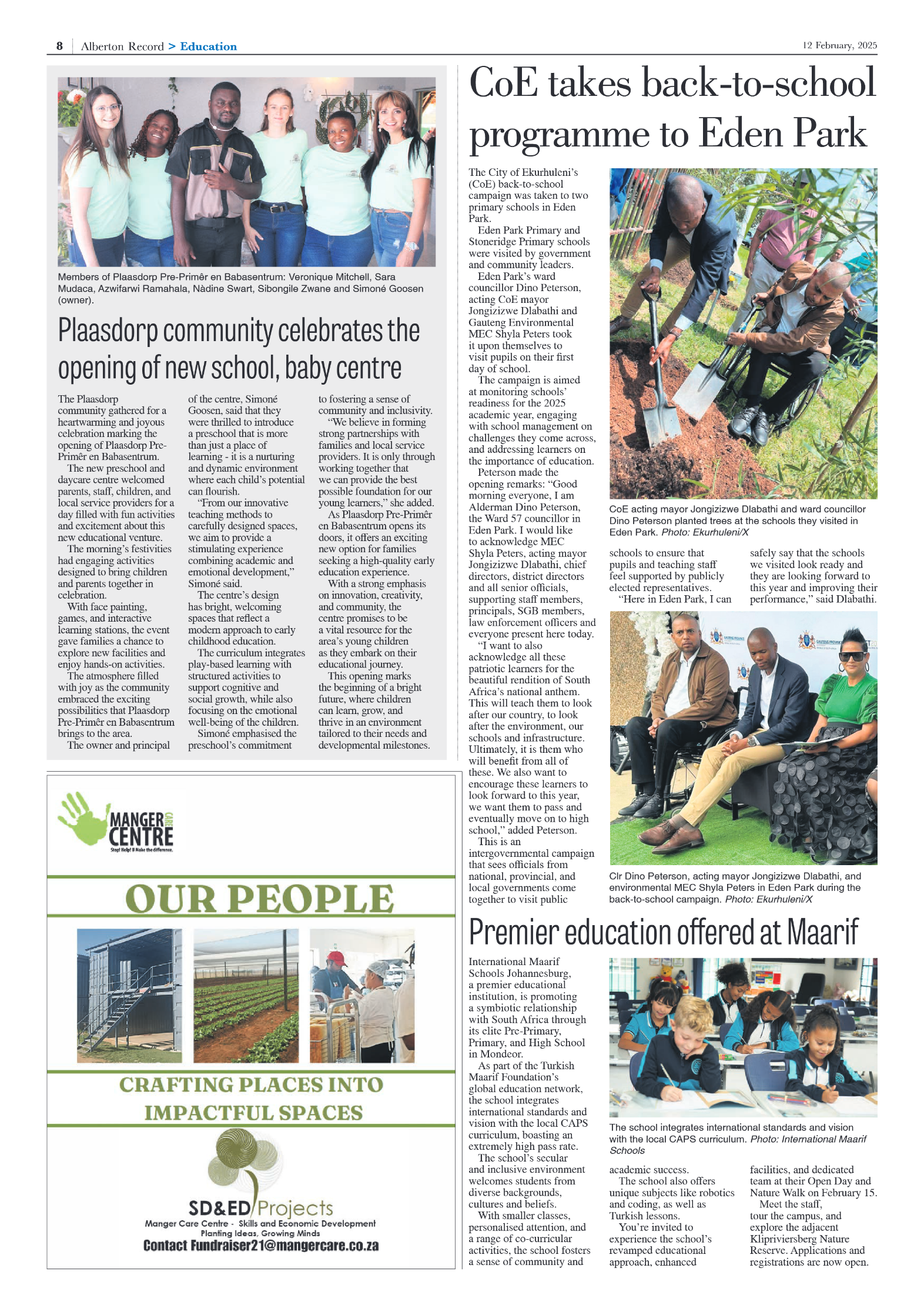 Alberton Record 12 February 2025 page 8