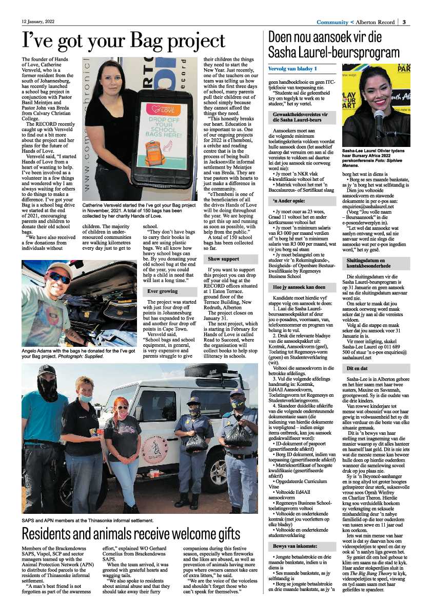 Alberton Record 12 January 2022 page 5