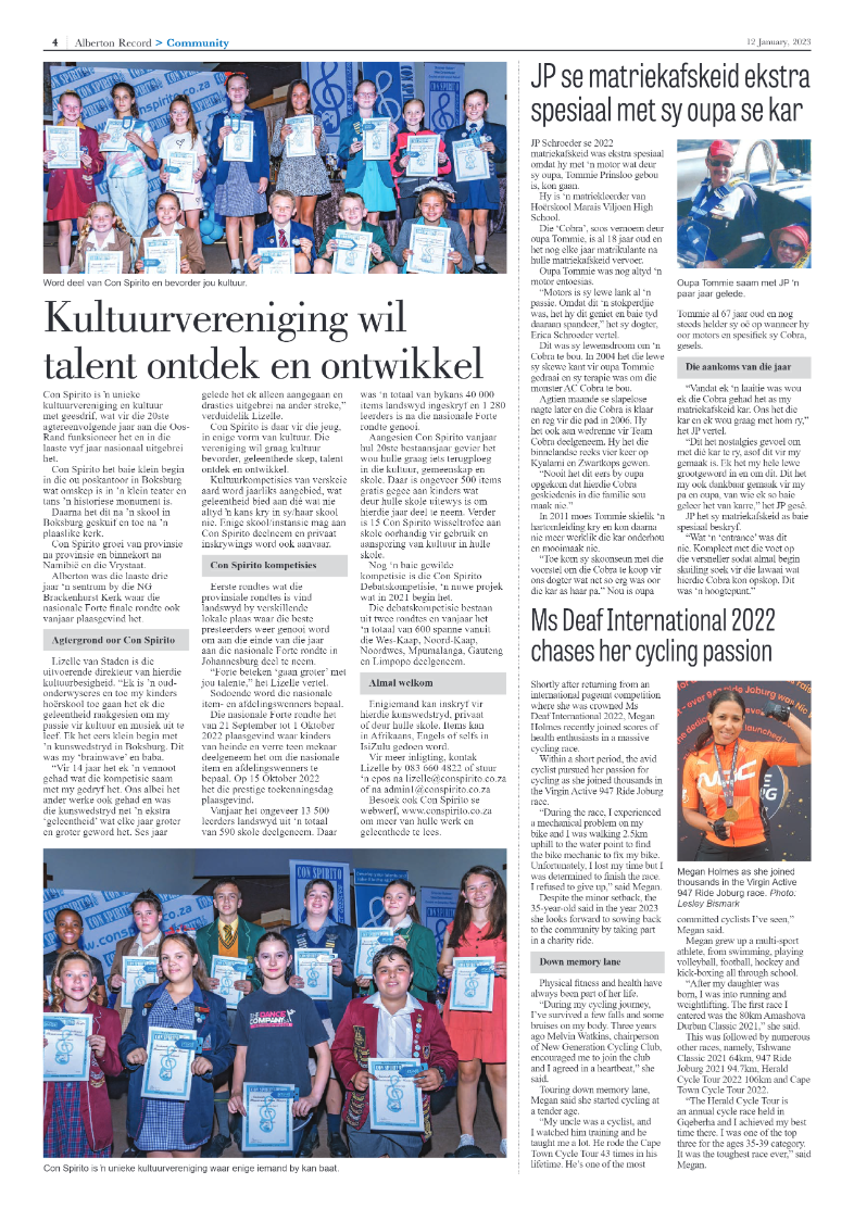 Alberton Record 12 January 2023 page 4