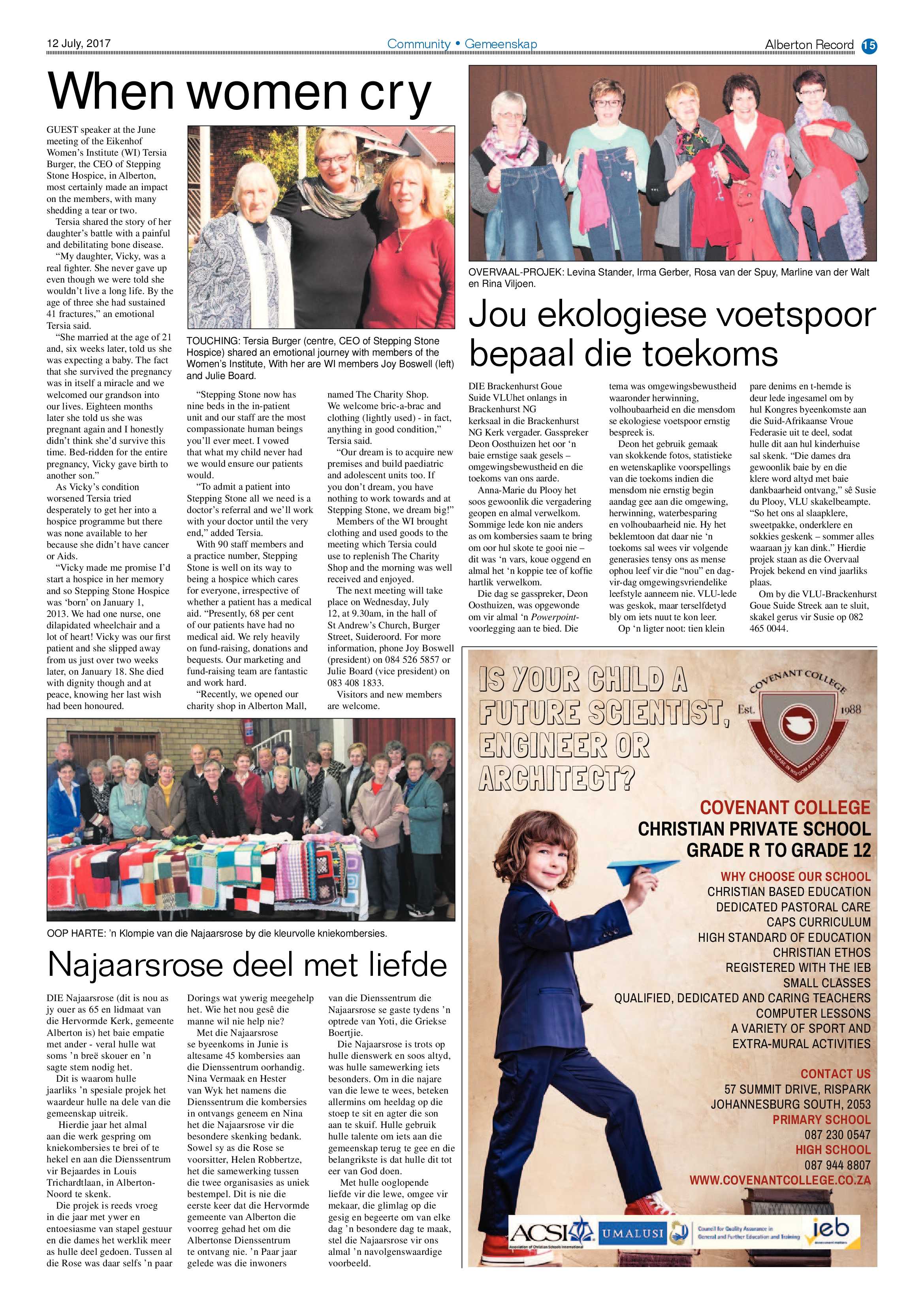 Alberton Record 12 July 2017 page 15