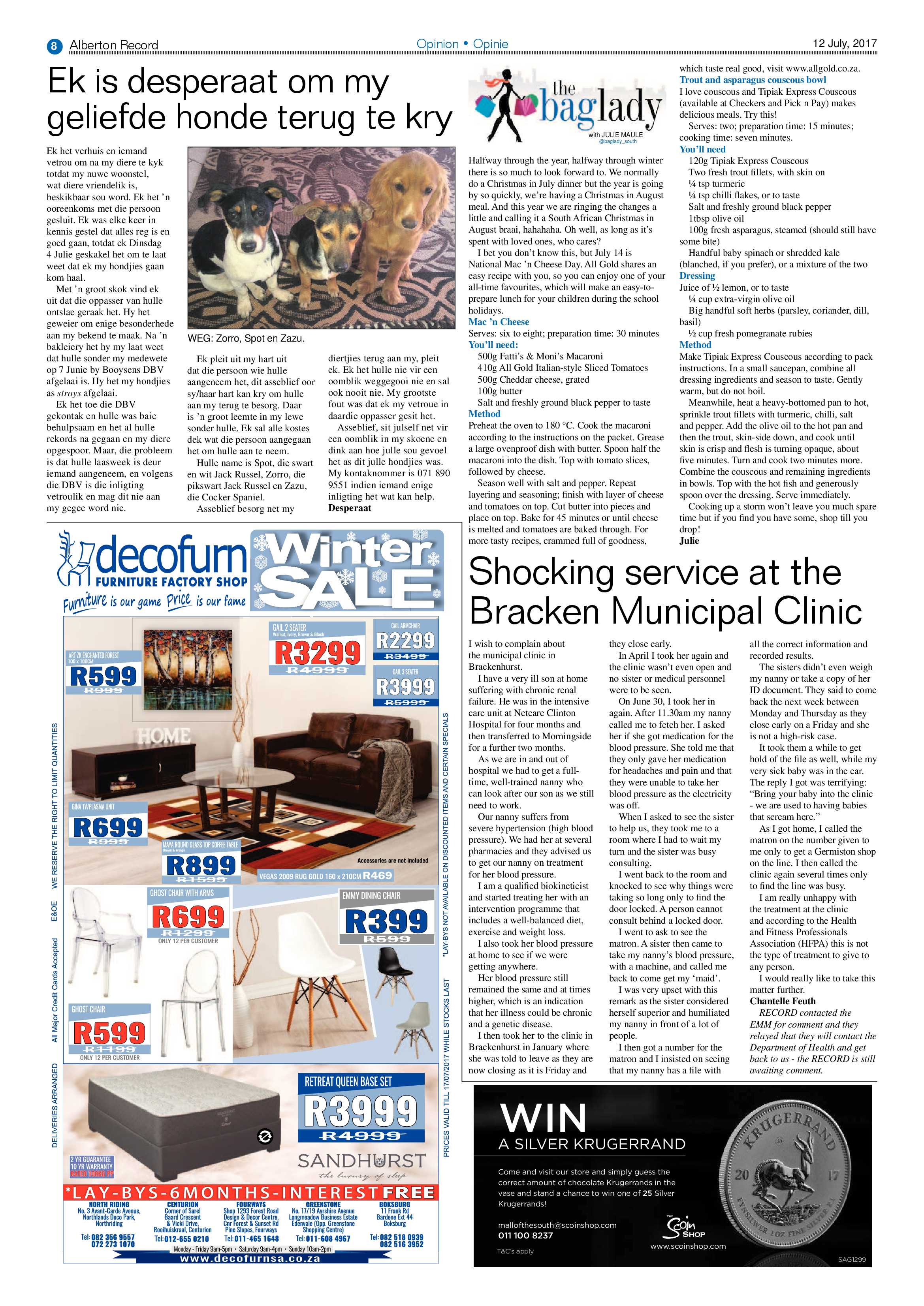 Alberton Record 12 July 2017 page 8