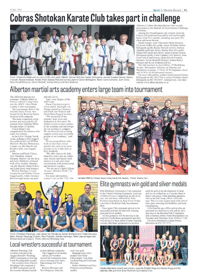 Alberton Record 12 July 2023 page 11