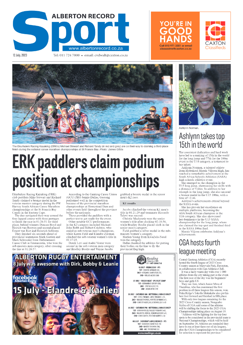 Alberton Record 12 July 2023 page 12