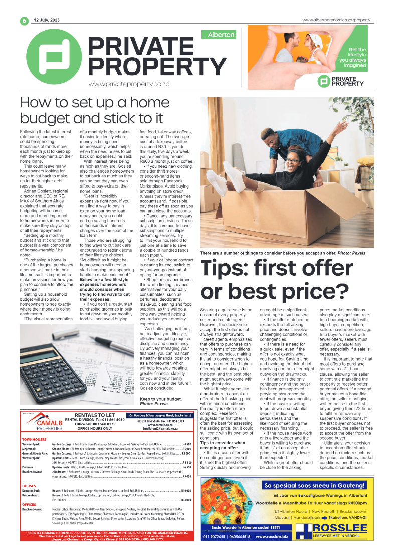 Alberton Record 12 July 2023 page 6
