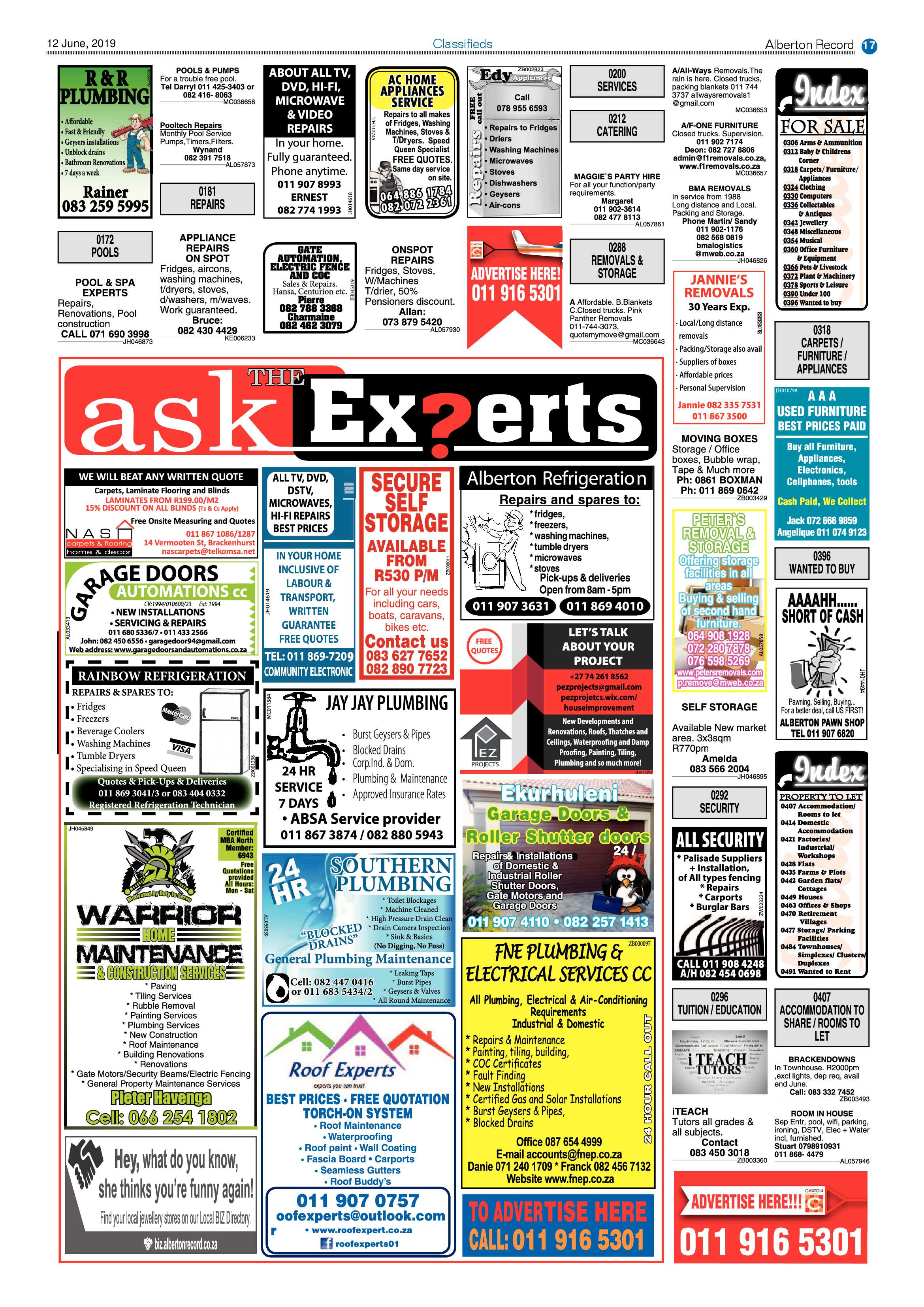 Alberton Record 12 June 2019 page 17