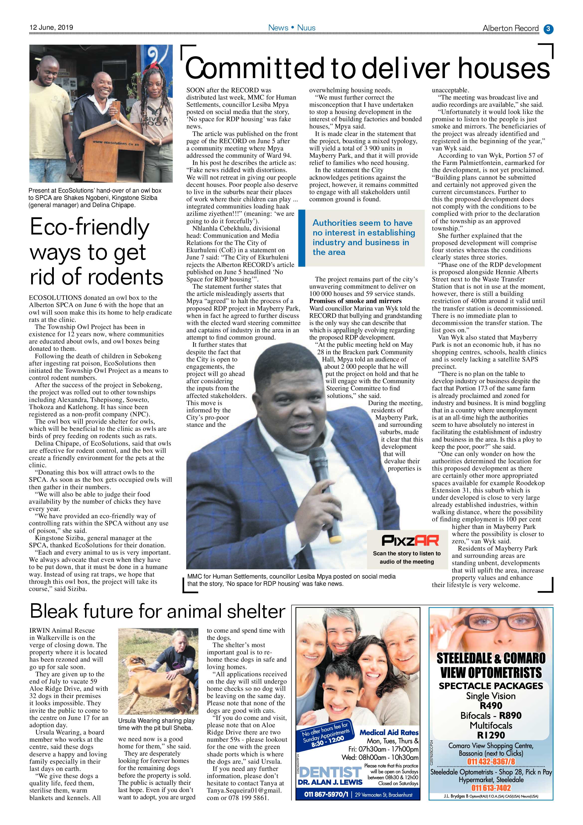 Alberton Record 12 June 2019 page 3