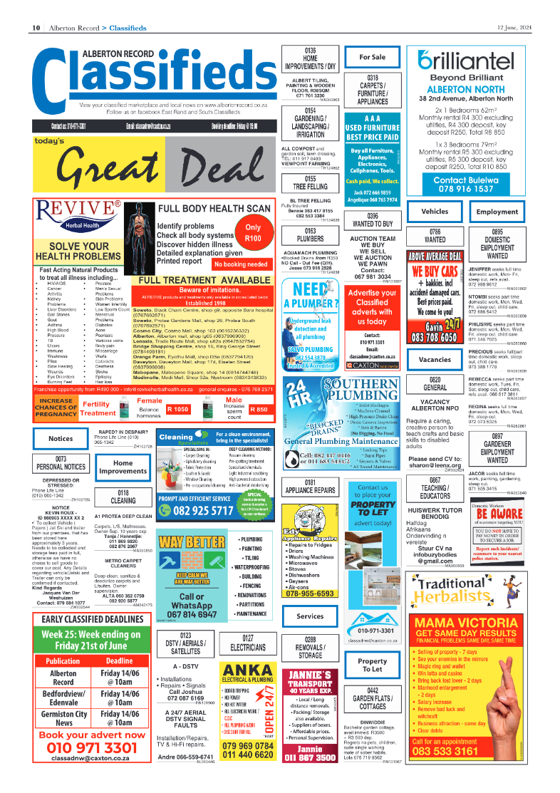 Alberton Record 12 June 2024 page 10