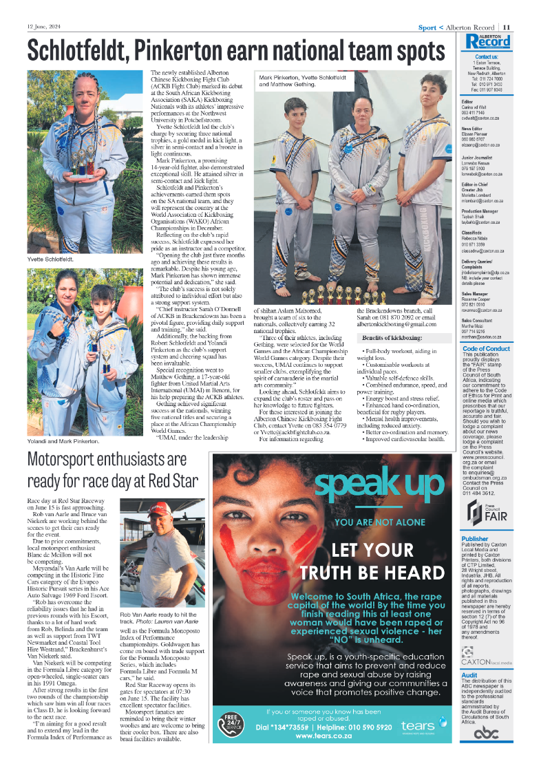 Alberton Record 12 June 2024 page 11