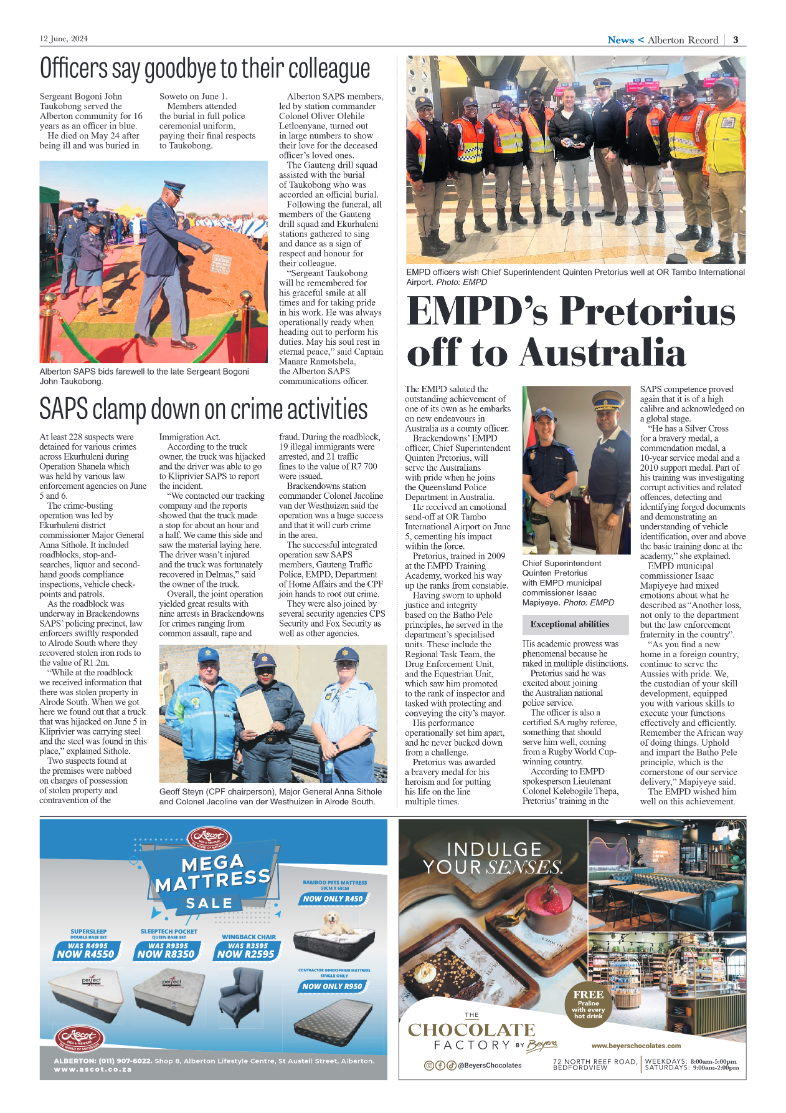 Alberton Record 12 June 2024 page 3