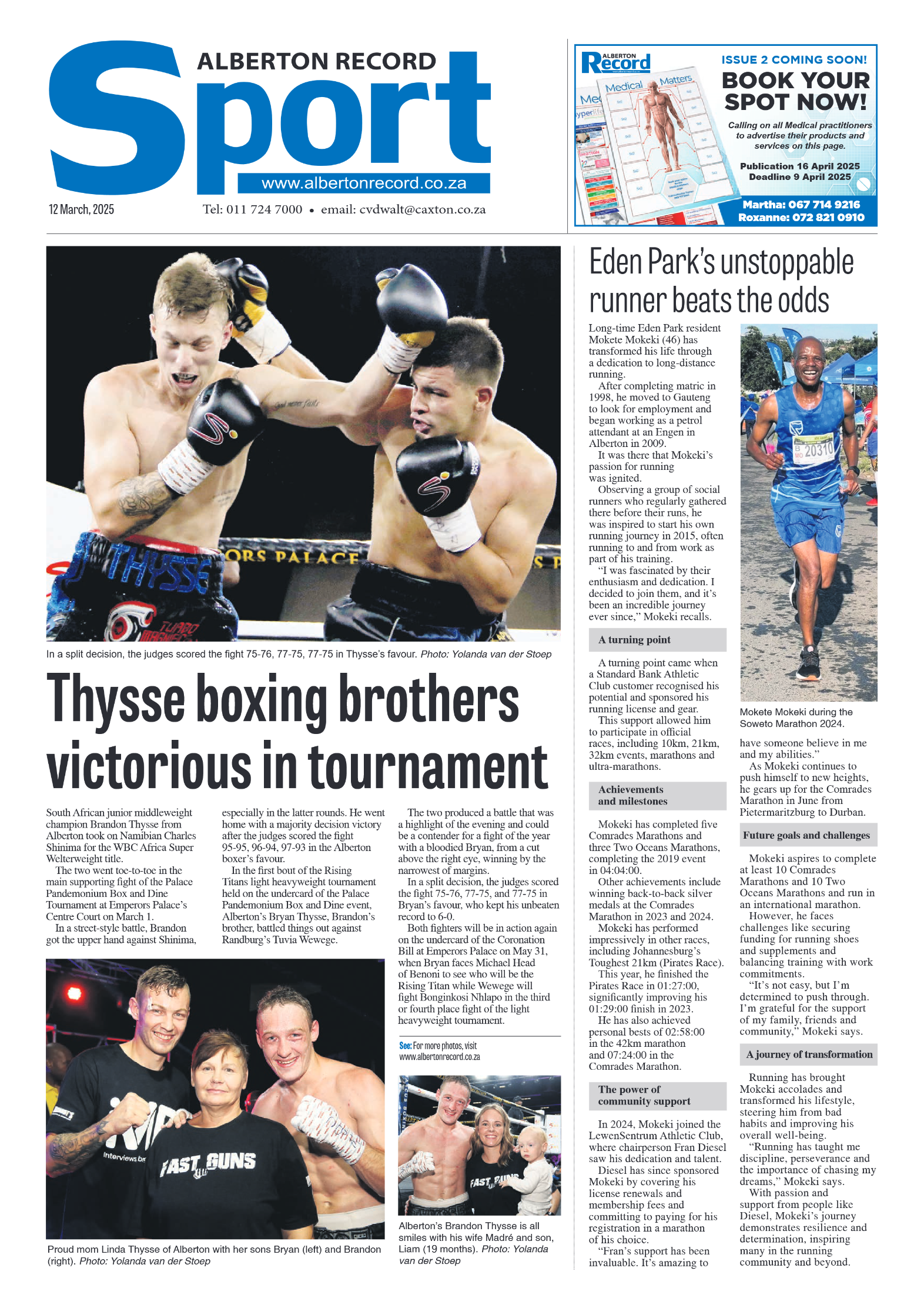 Alberton Record 12 March 2025 page 14