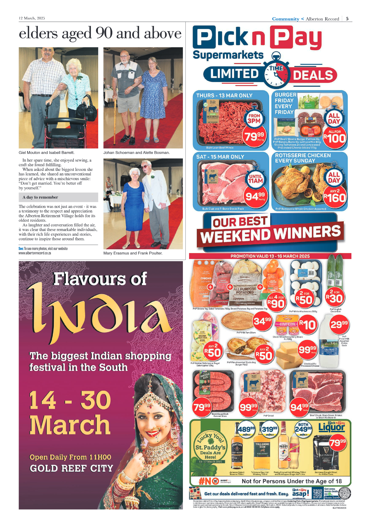 Alberton Record 12 March 2025 page 7
