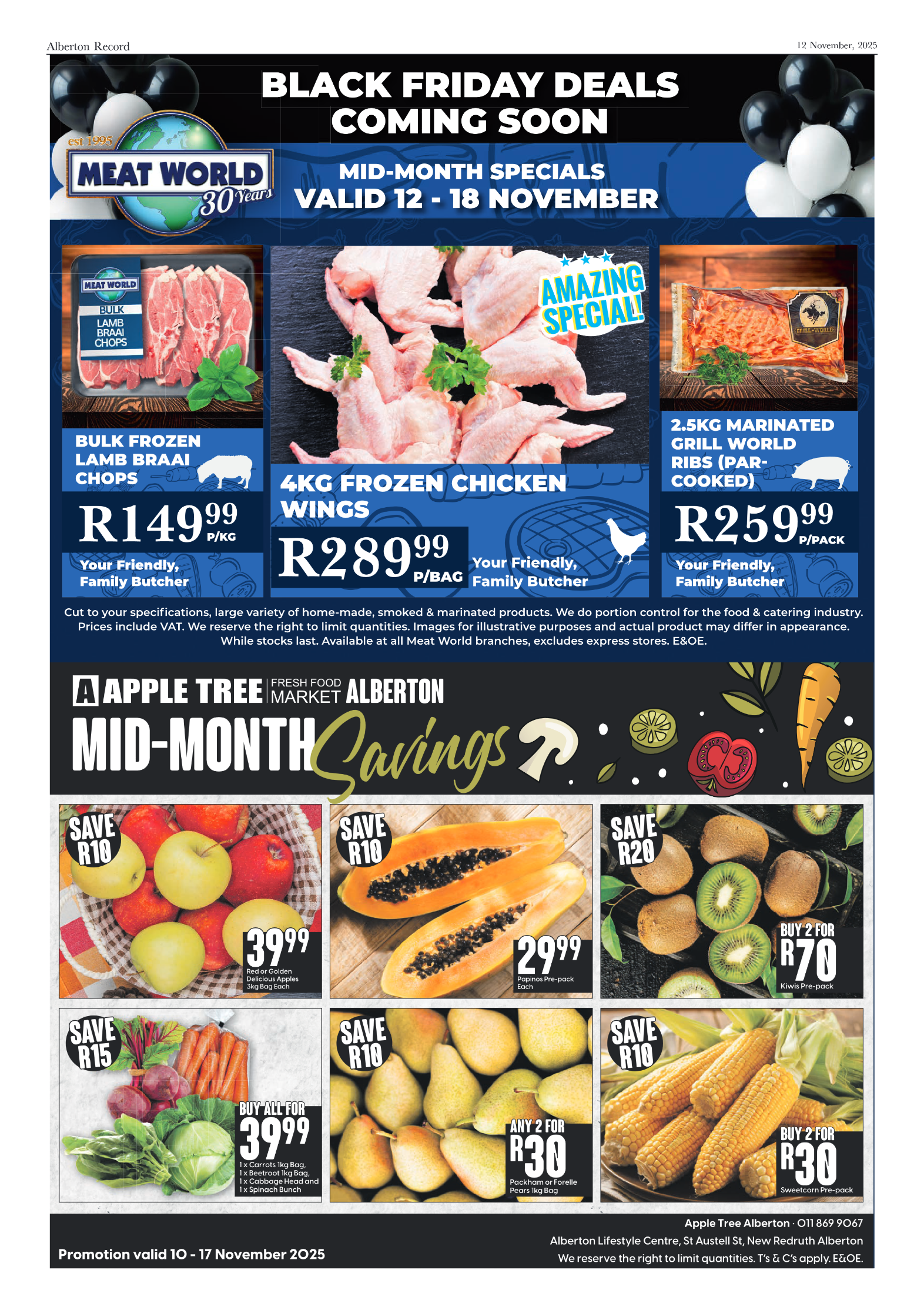 Alberton Record 12 November 2025 page 2