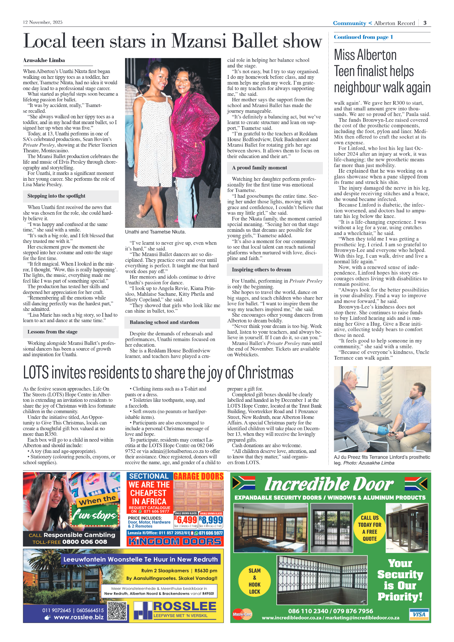 Alberton Record 12 November 2025 page 5