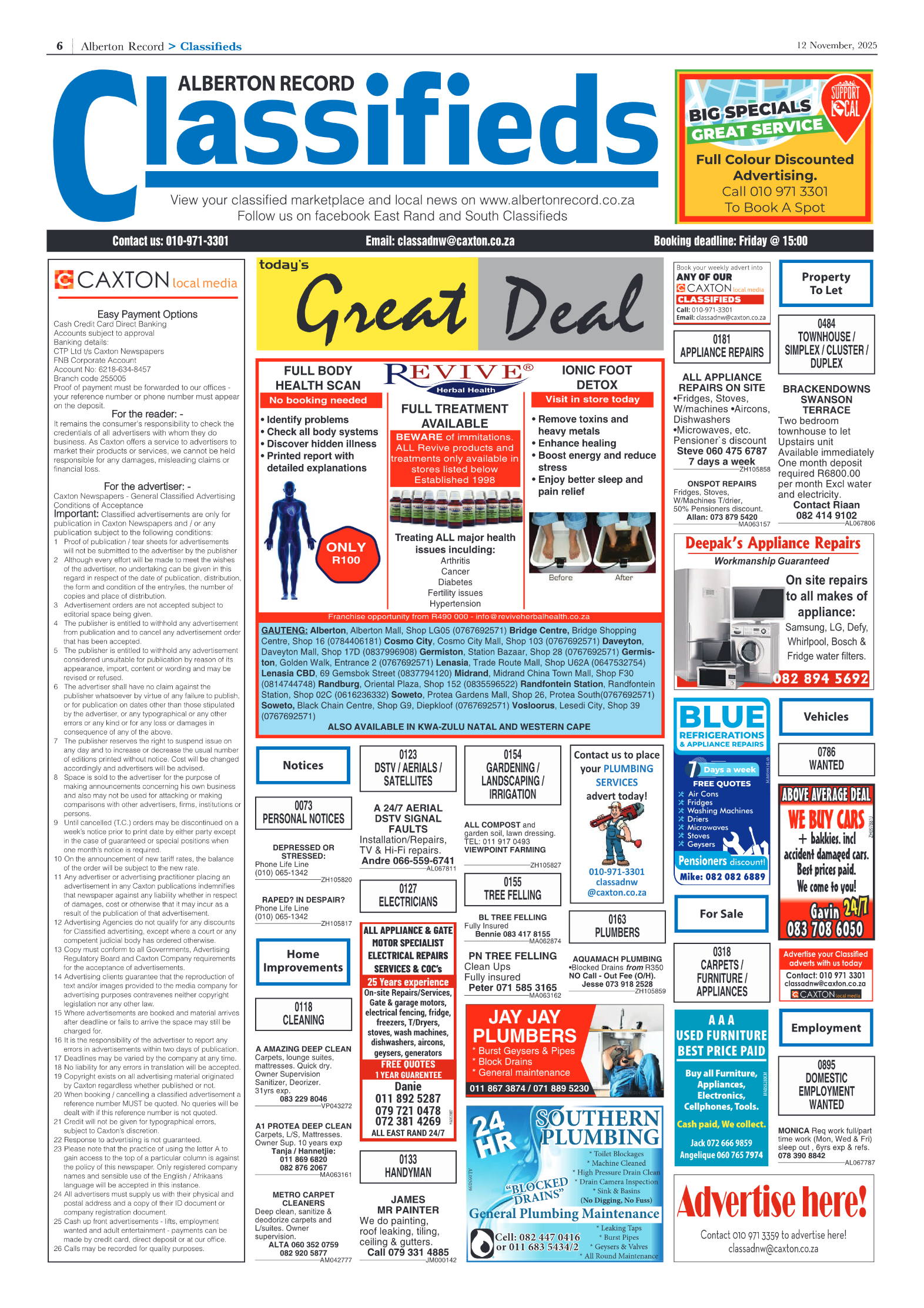 Alberton Record 12 November 2025 page 8