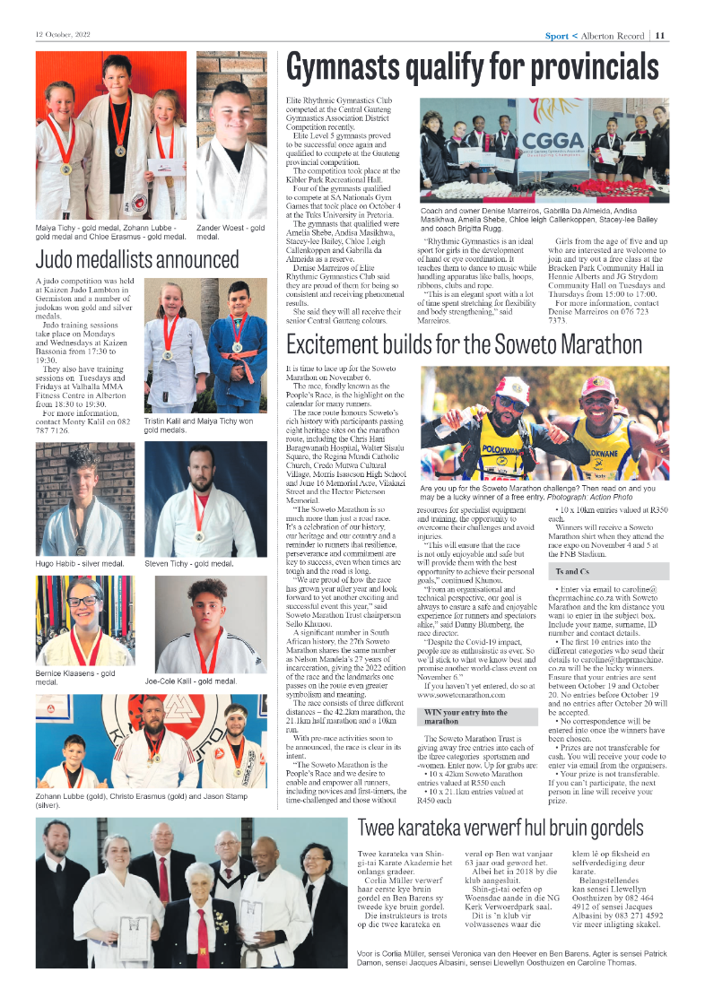 Alberton Record 12 October 2022 page 11