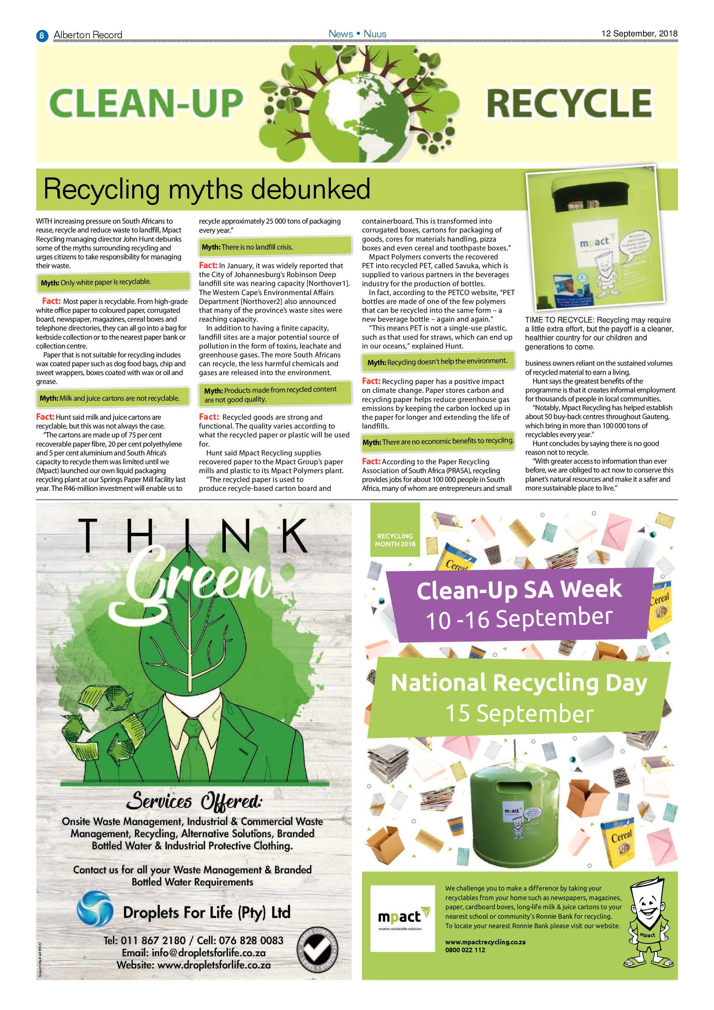 Alberton Record 12 September 2018 page 8