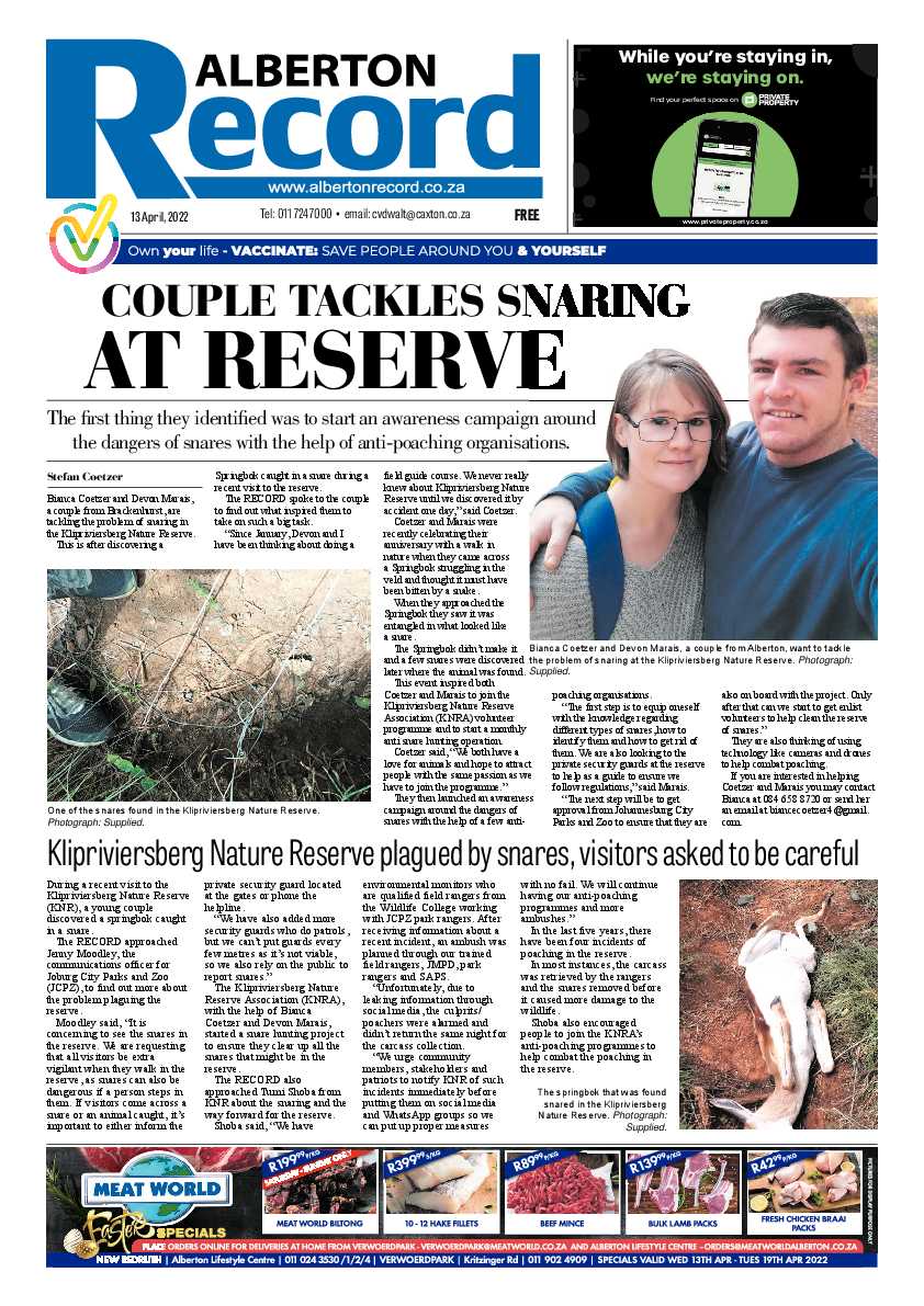 Alberton Record 13 April 2022 page 3