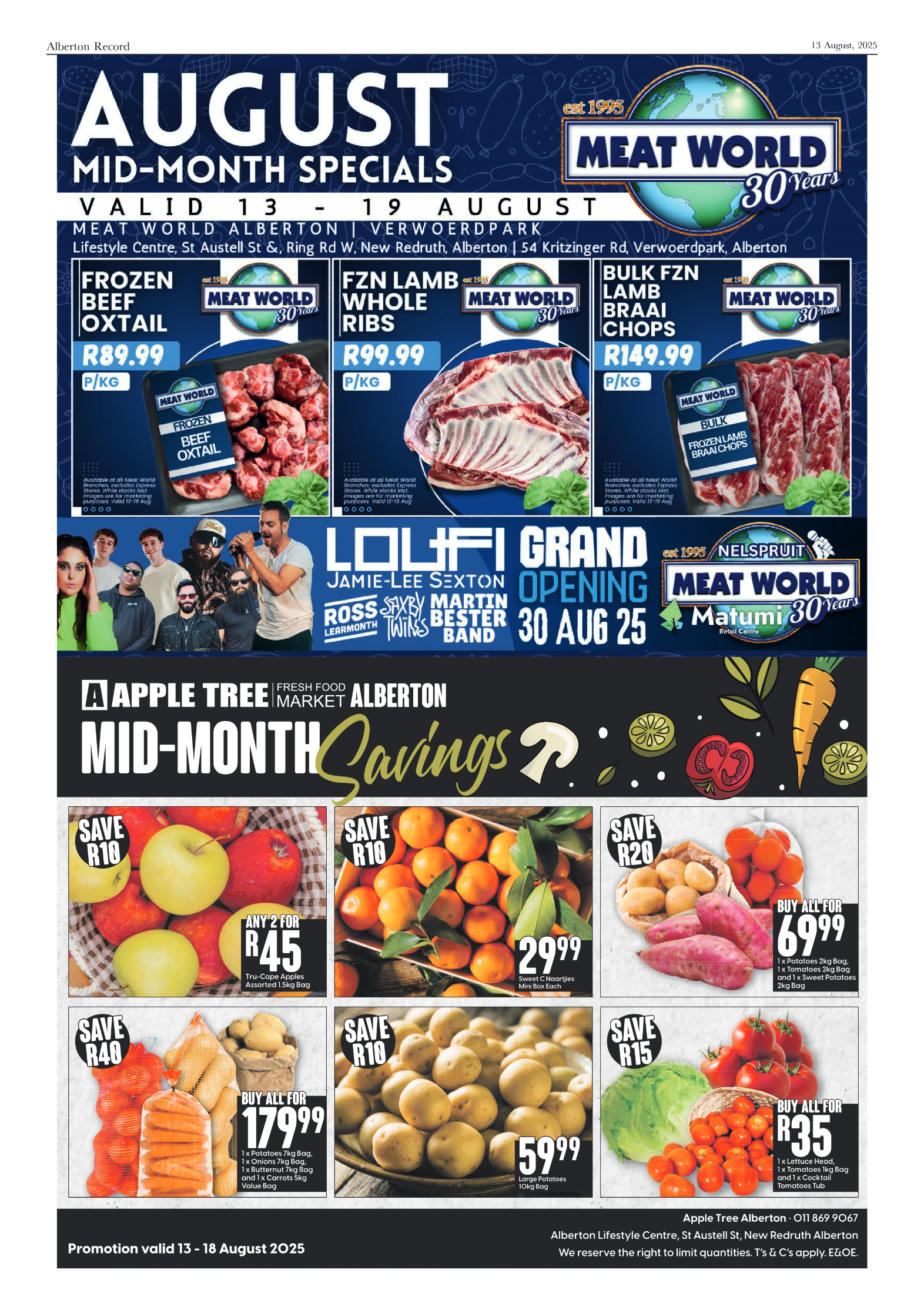 Alberton Record 13 August 2025 page 2