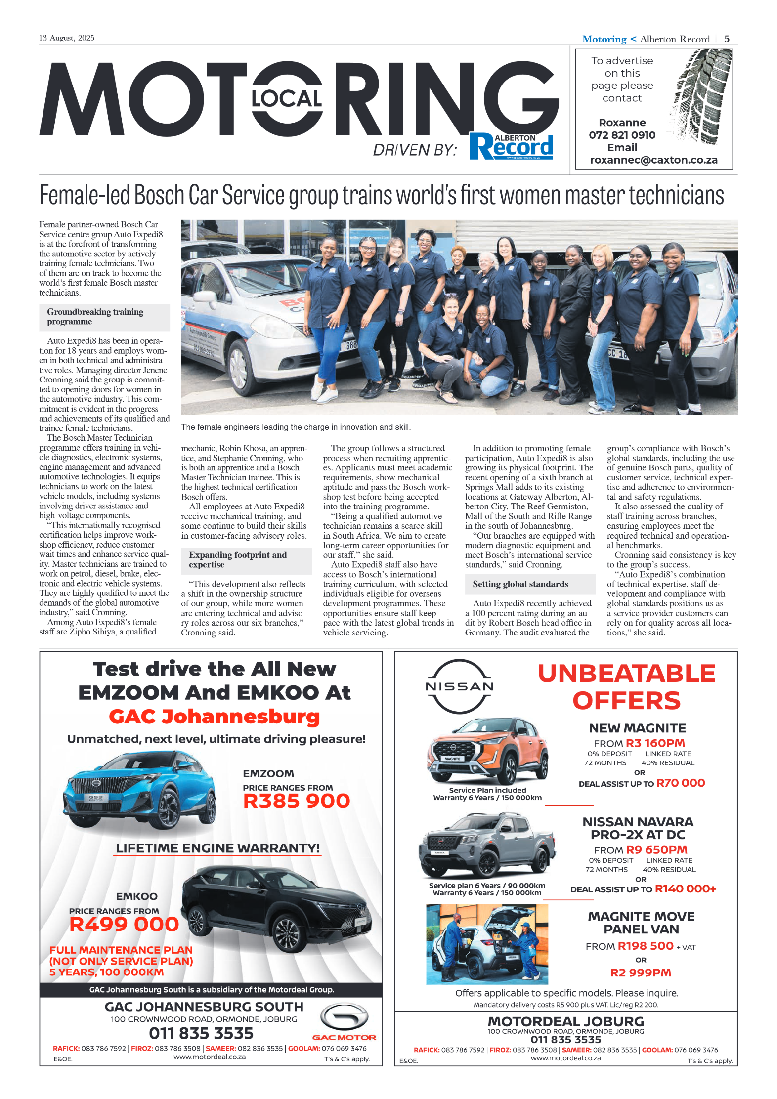 Alberton Record 13 August 2025 page 7