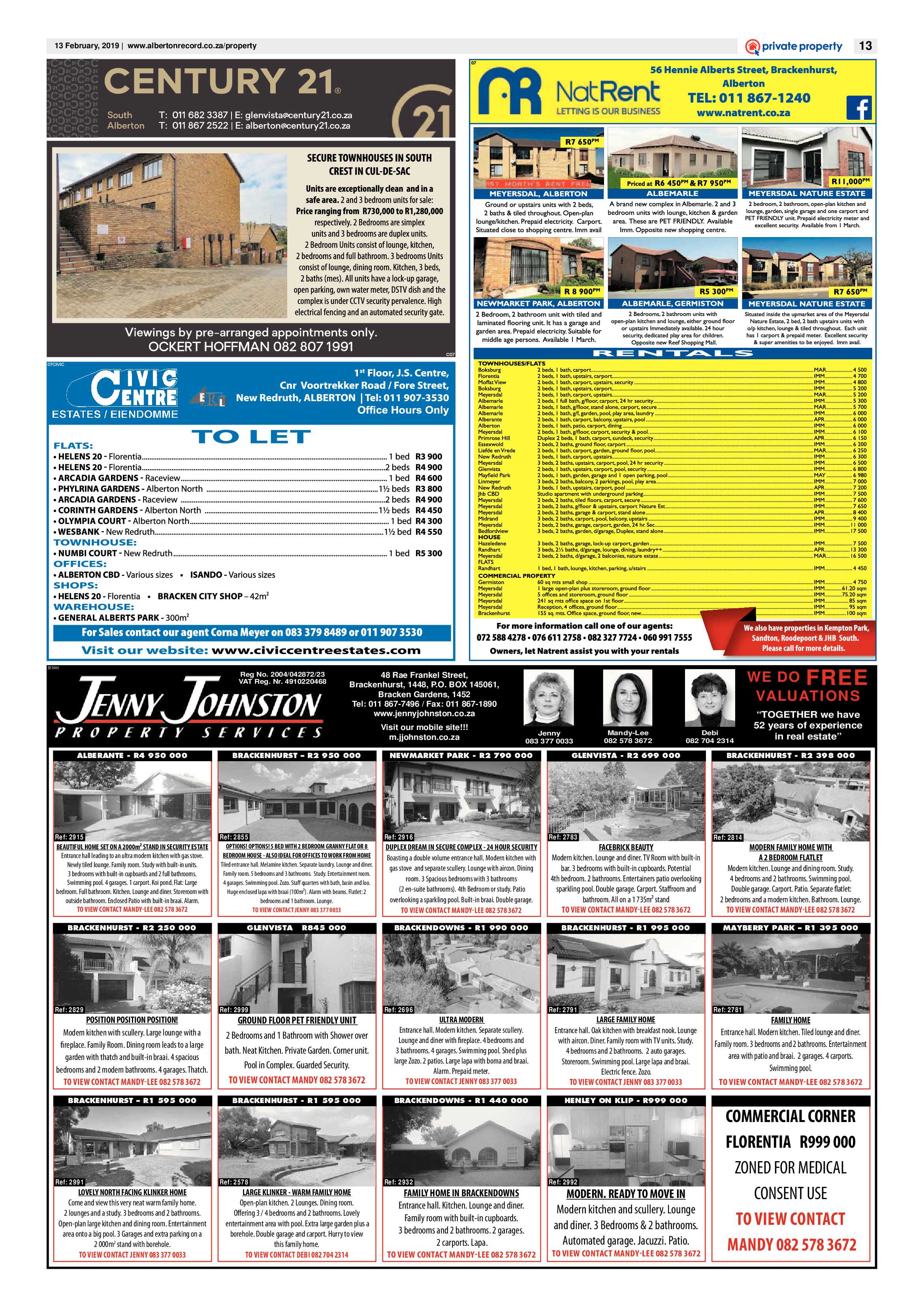 Alberton Record 13 February 2019 page 13