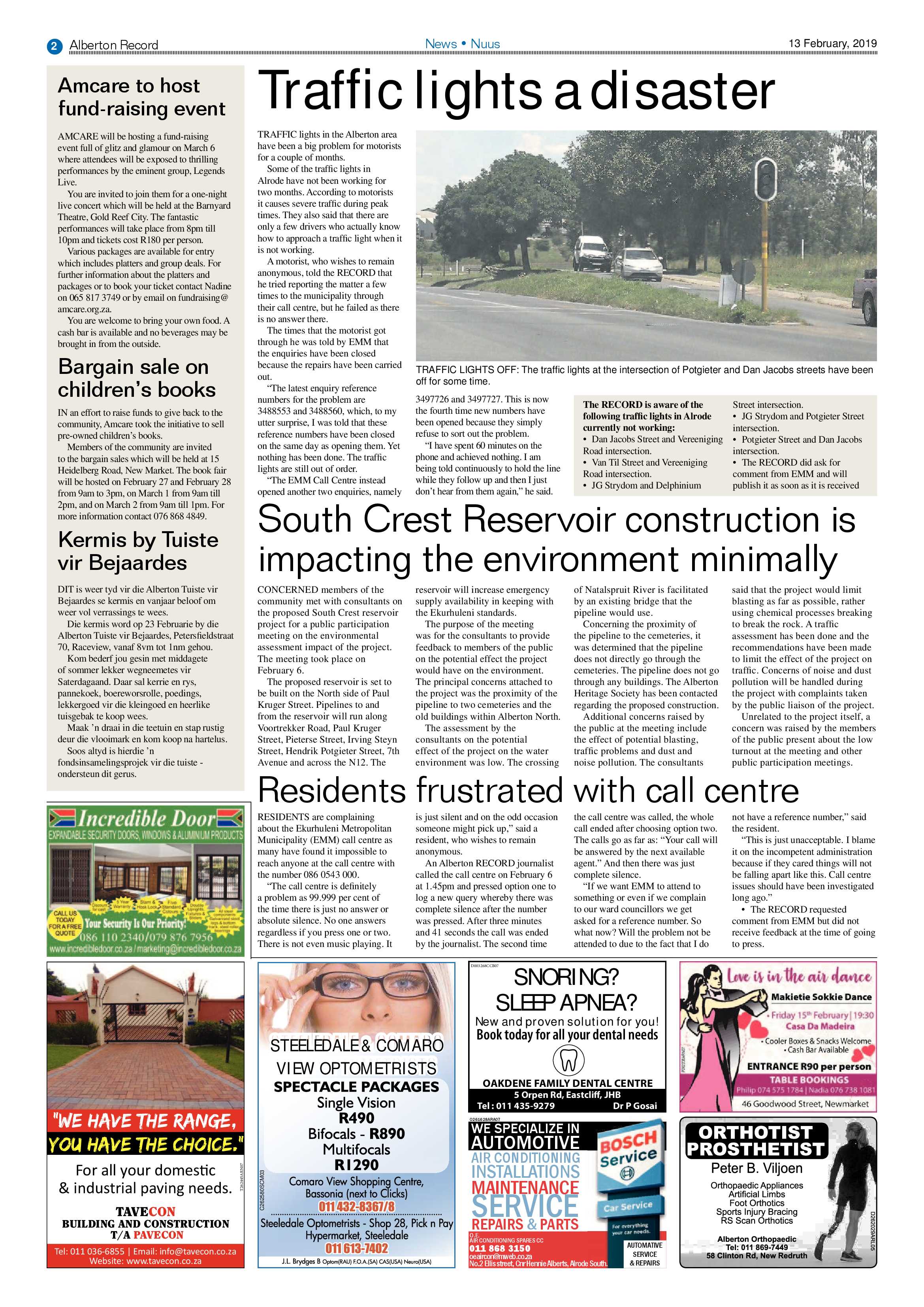 Alberton Record 13 February 2019 page 2