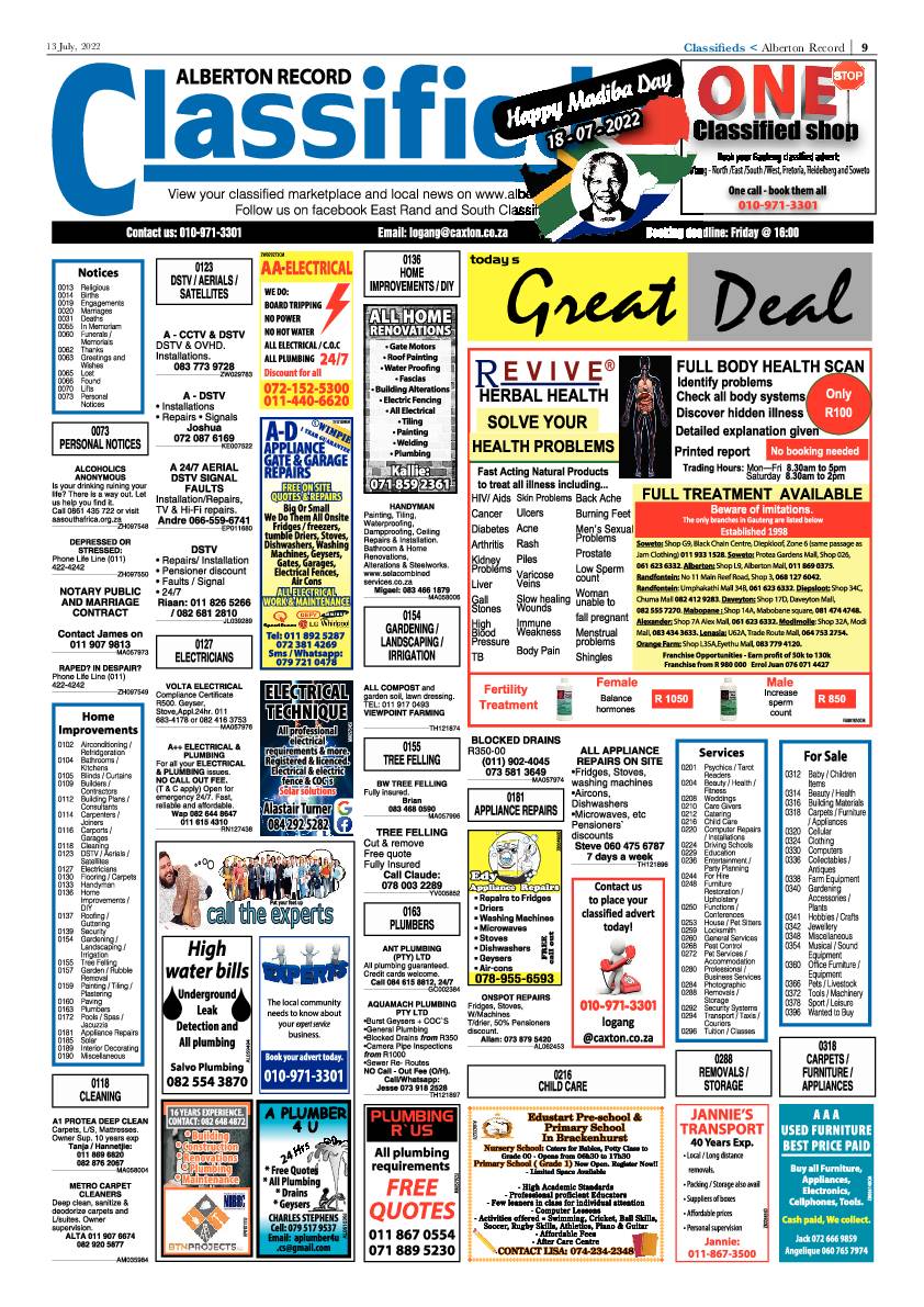 Alberton Record 13 July 2022 page 11