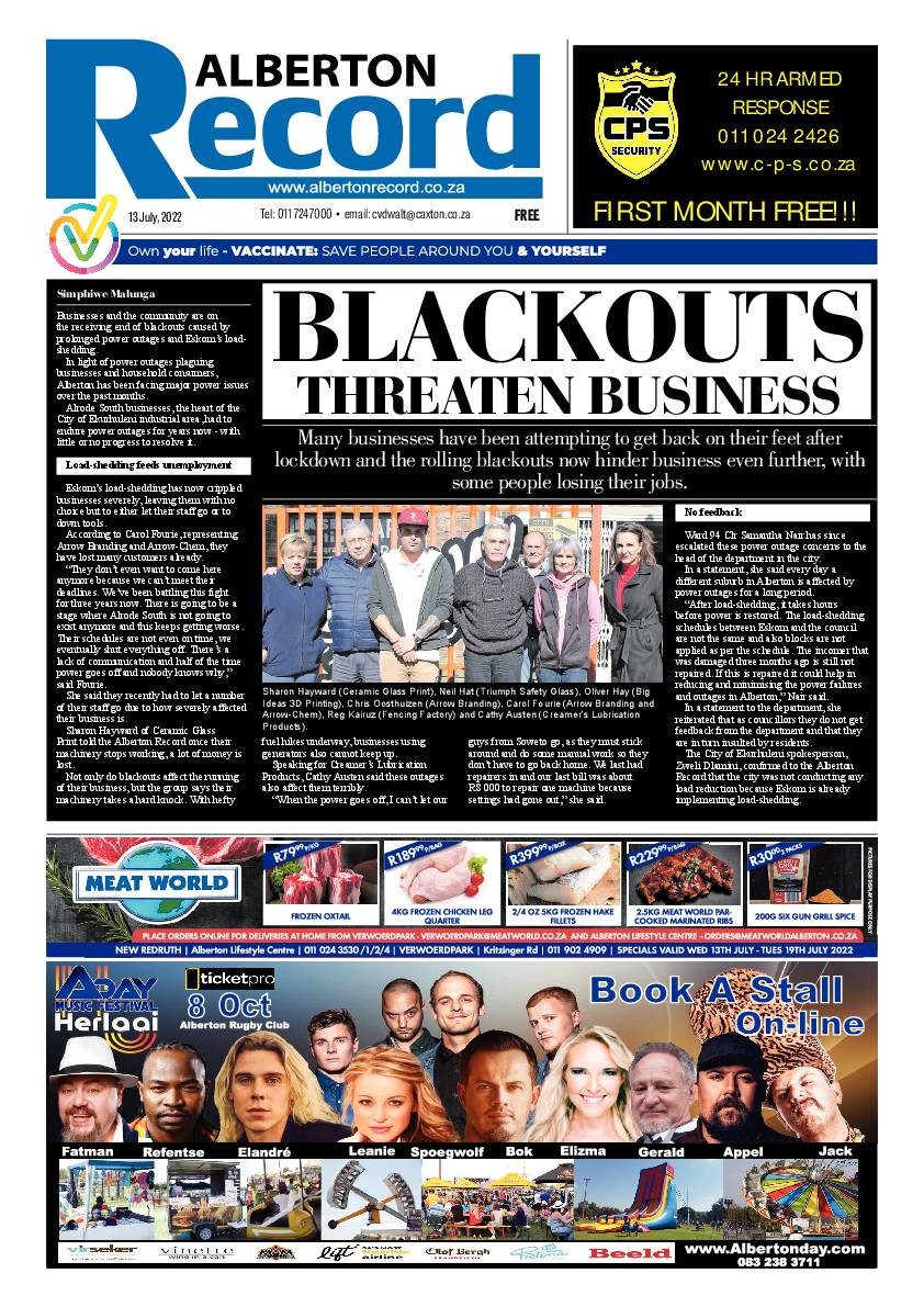 Alberton Record 13 July 2022 page 3