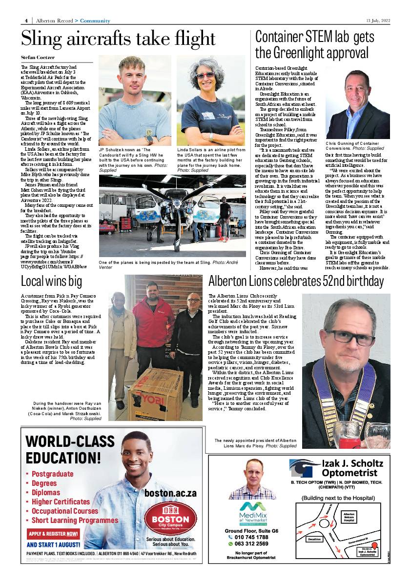 Alberton Record 13 July 2022 page 6