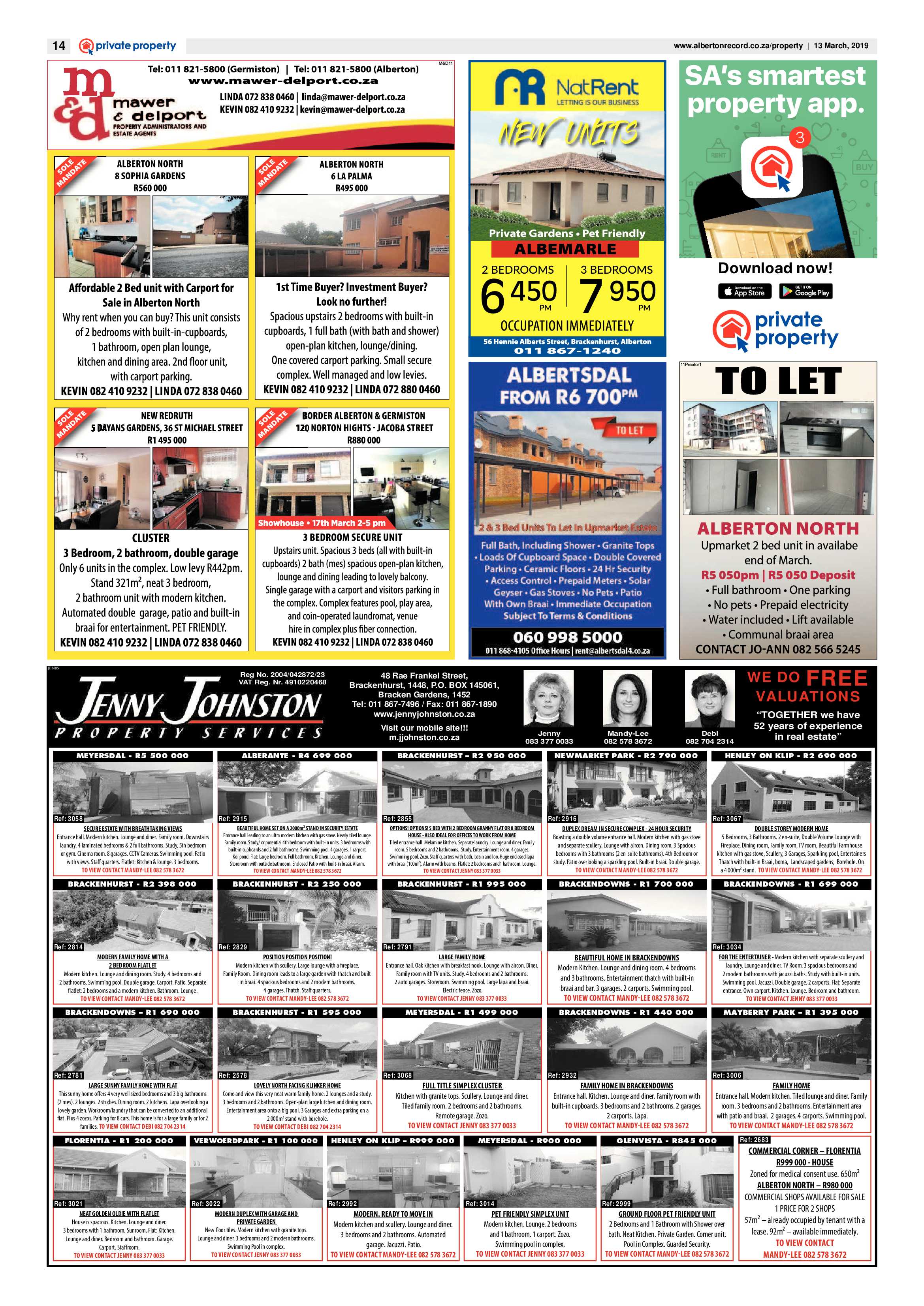 Alberton Record 13 March 2019 page 14