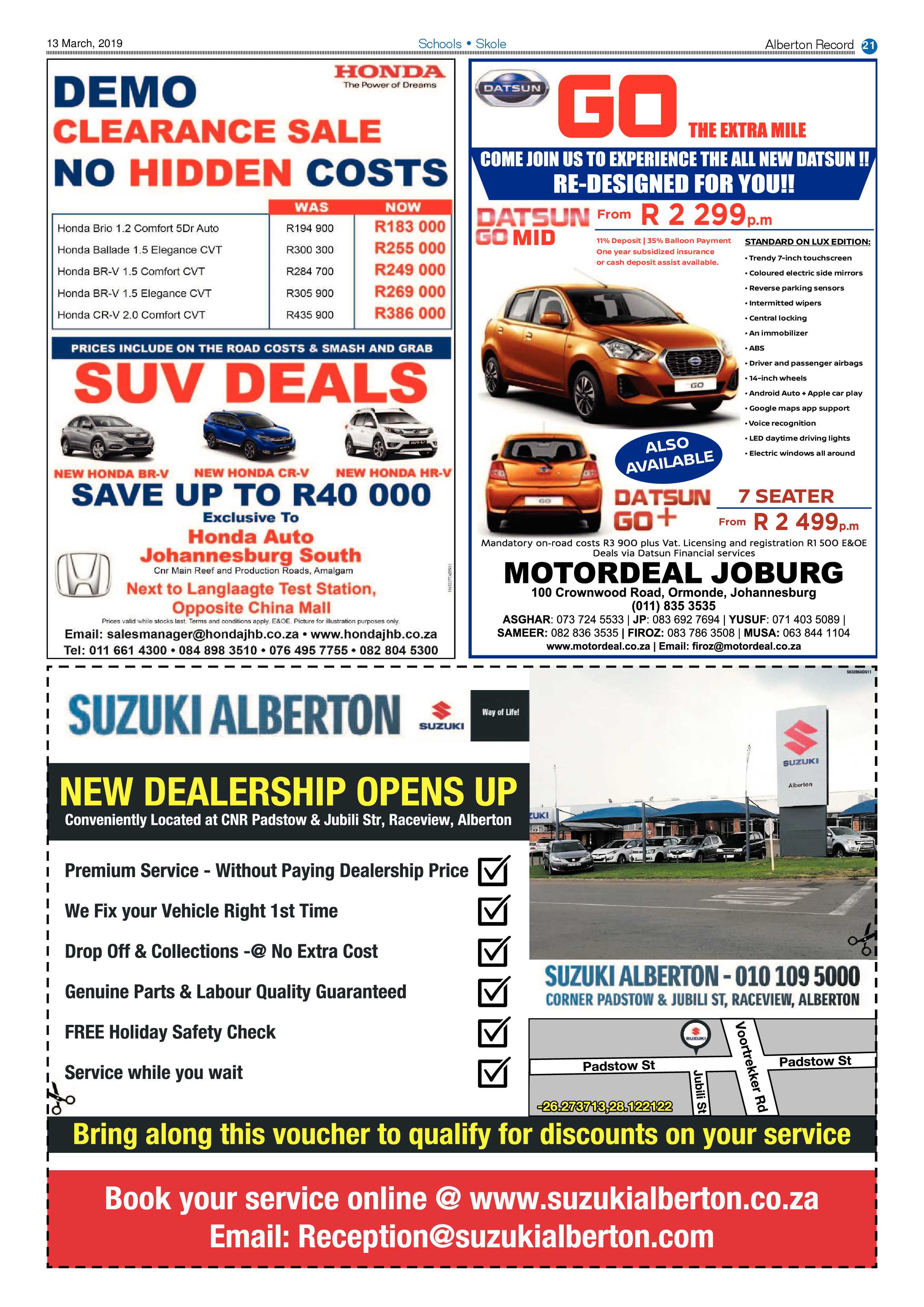 Alberton Record 13 March 2019 page 21