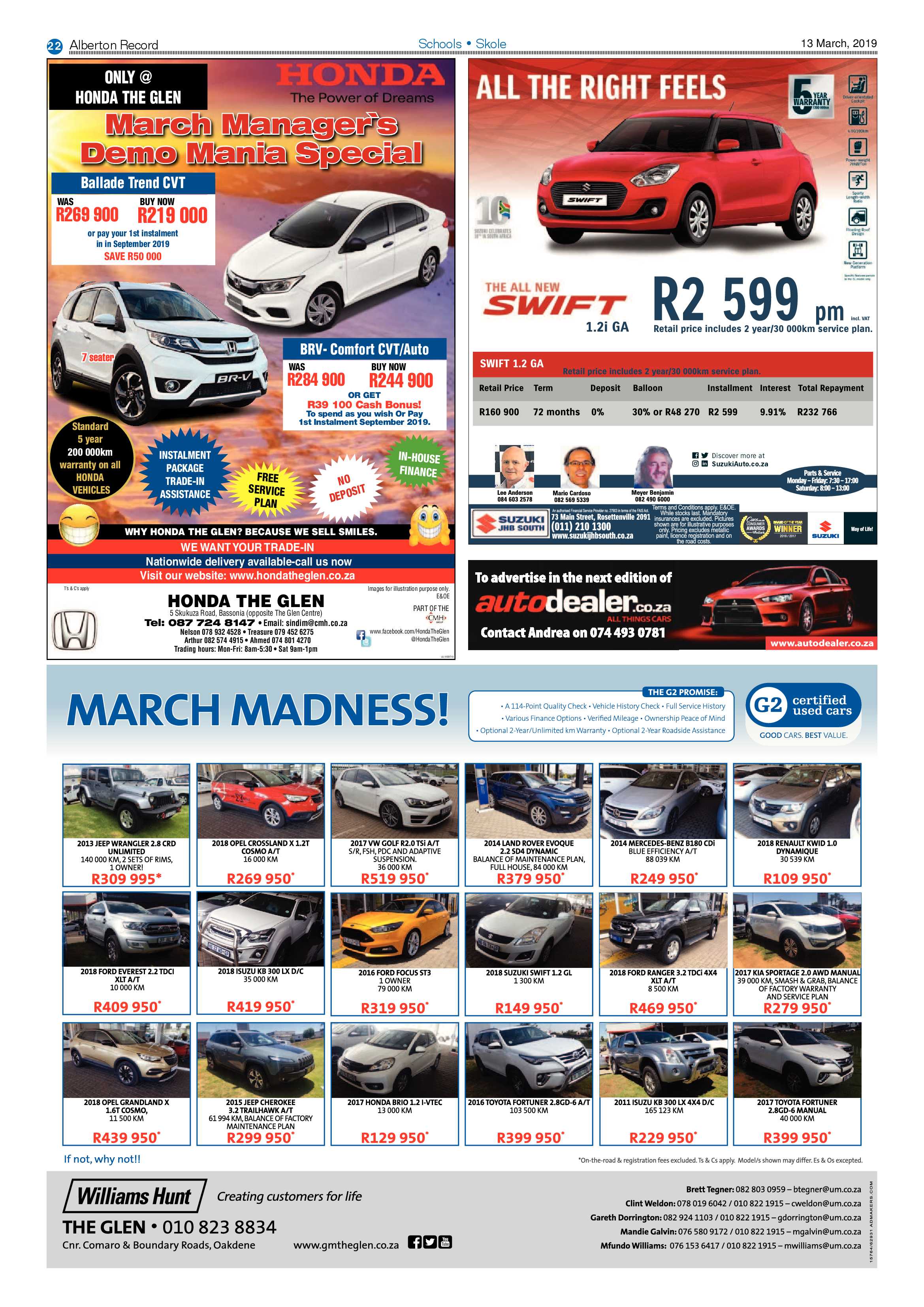 Alberton Record 13 March 2019 page 22