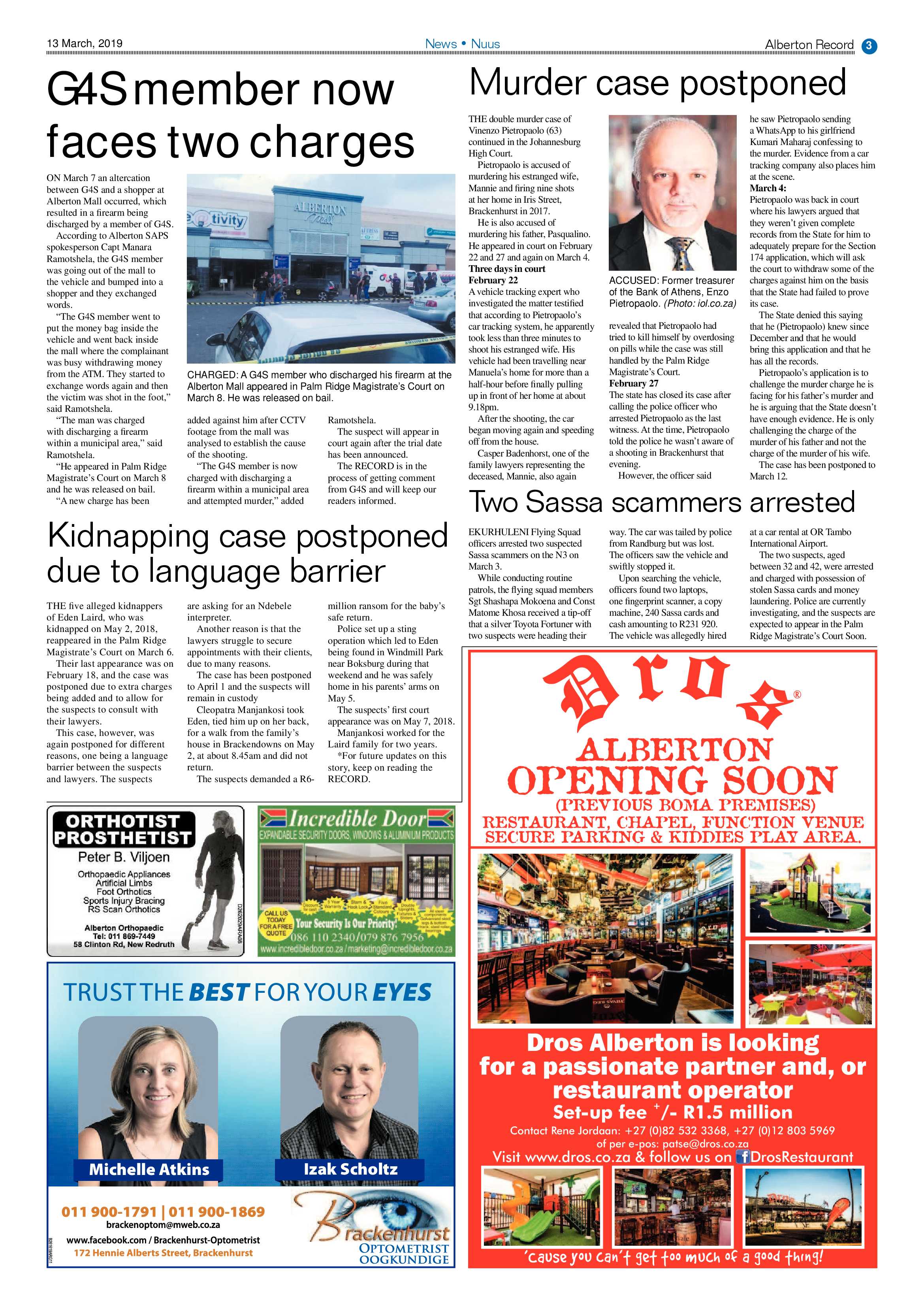 Alberton Record 13 March 2019 page 3