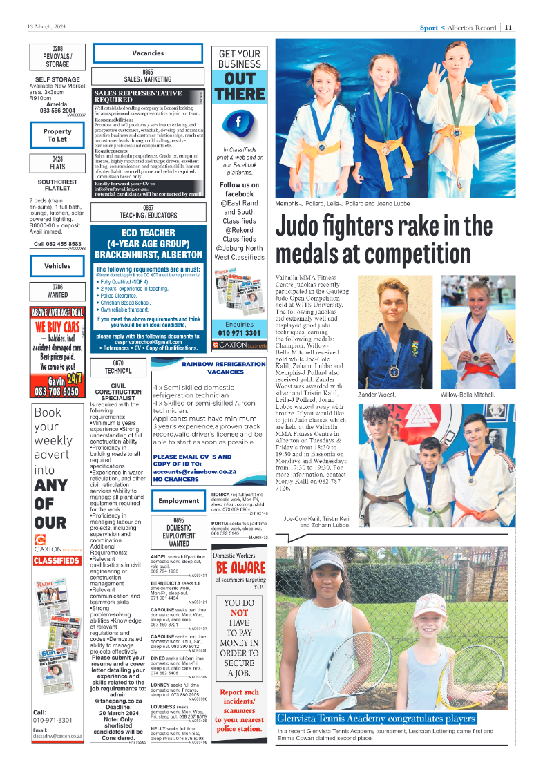 Alberton Record 13 March 2024 page 11