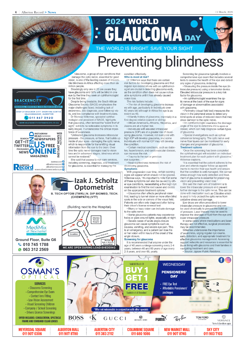 Alberton Record 13 March 2024 page 4