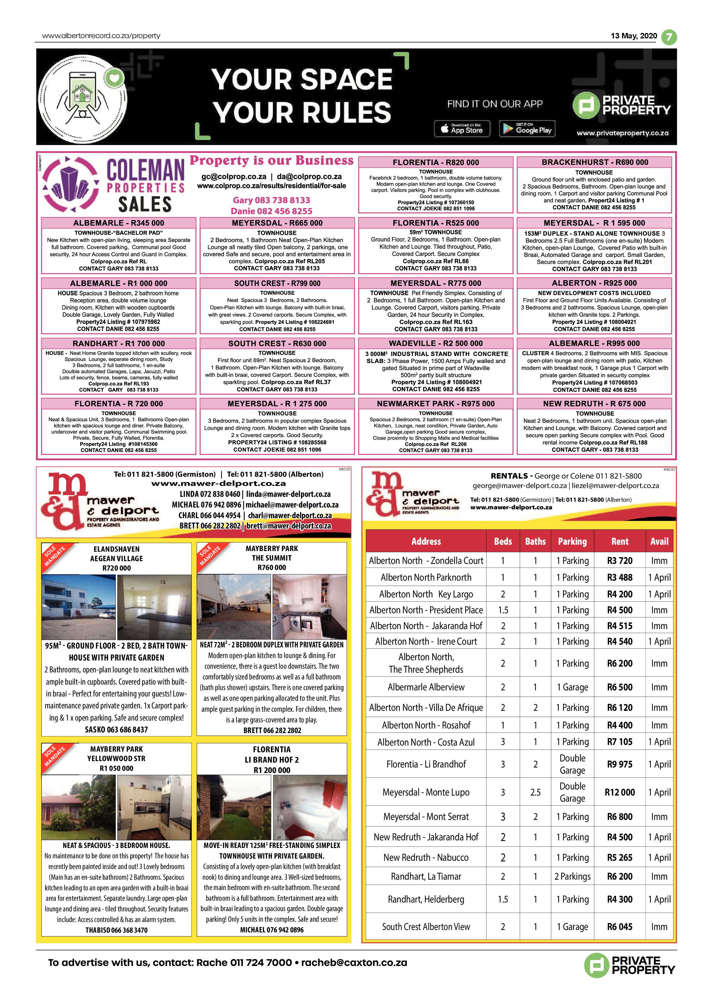 Alberton Record 13 May 2020 page 7