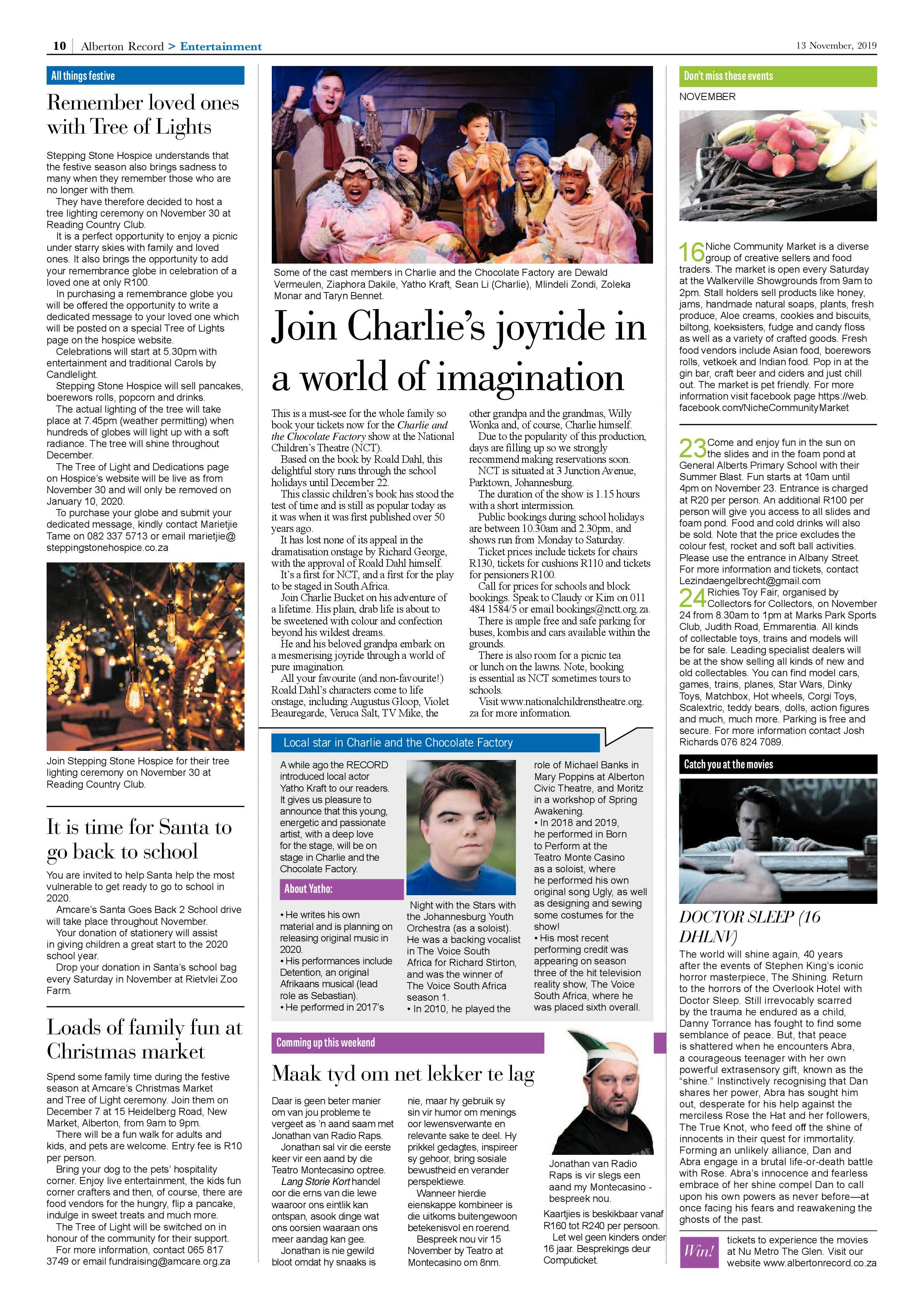 Alberton Record 13 November 2019 page 10